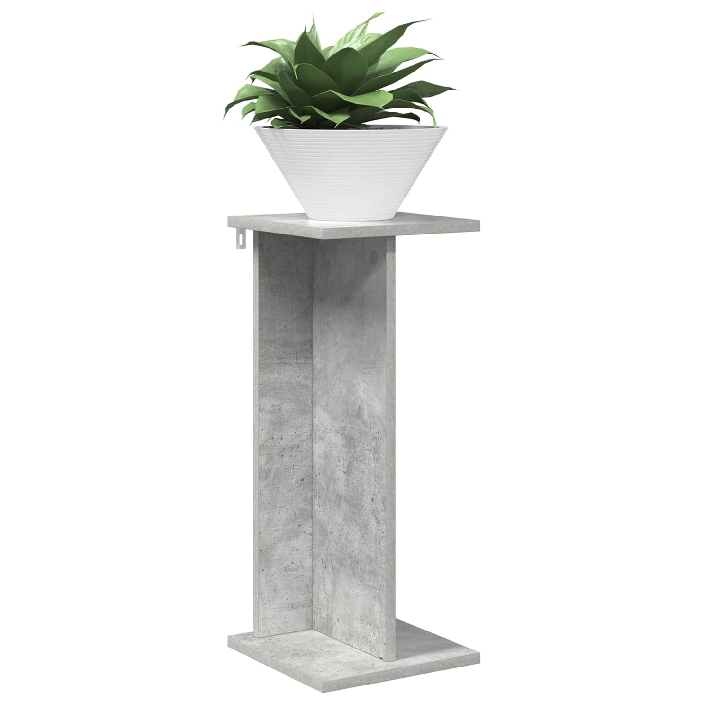 vidaXL Βάση φυτών Σκυρόχρωμο Γκρι 25 x 25,5 x 60,5 εκ.