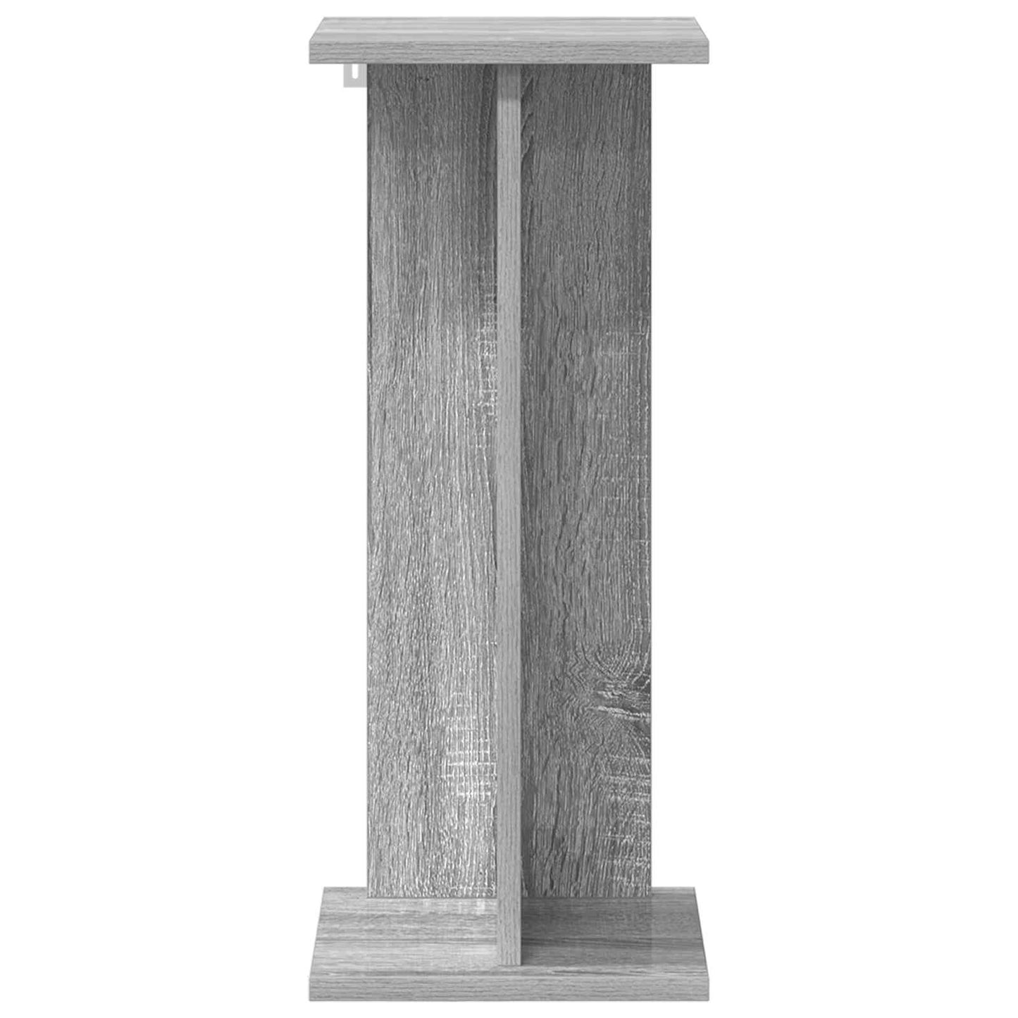 vidaXL Βάση φυτών Γκρι Sonoma 25 x 25,5 x 60,5 εκ. Επεξεργασμένο Ξύλο
