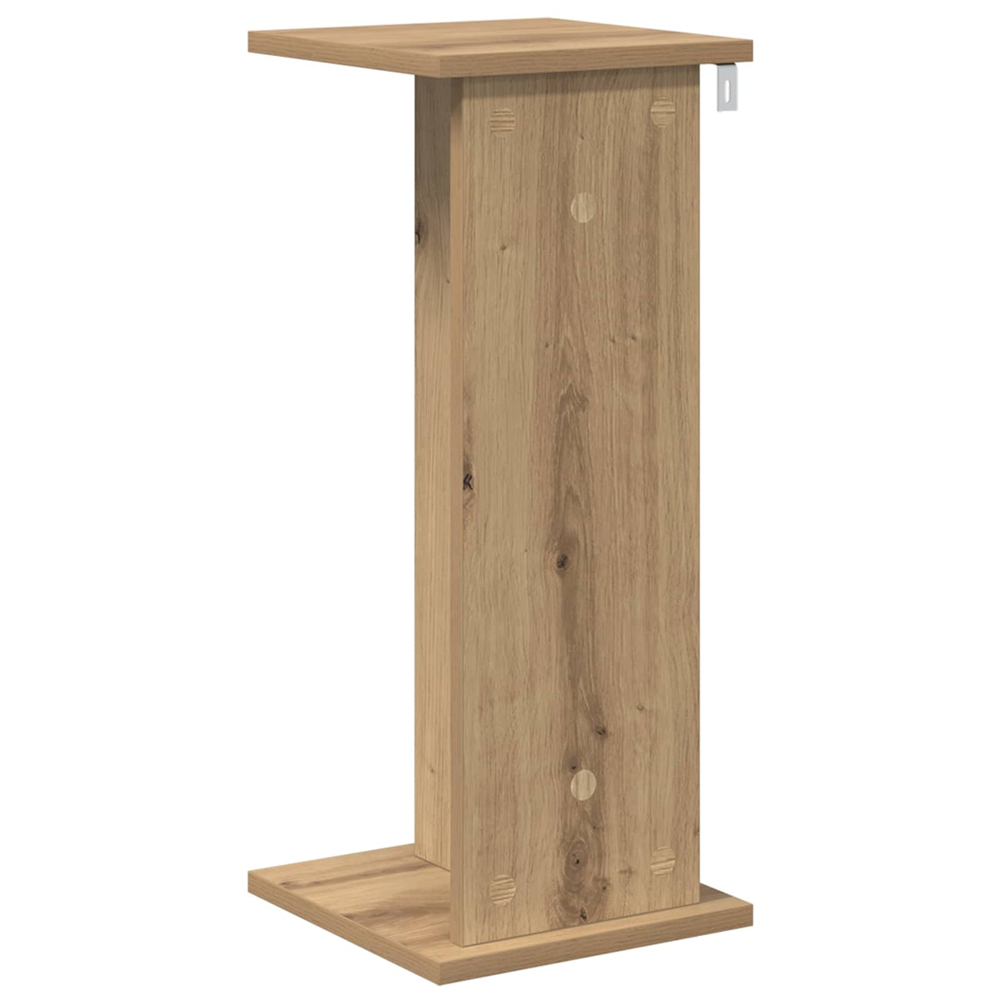 vidaXL Βάση φυτών Artisan Δρυς 25 x 25,5 x 60,5 εκ. Επεξεργασμένο Ξύλο