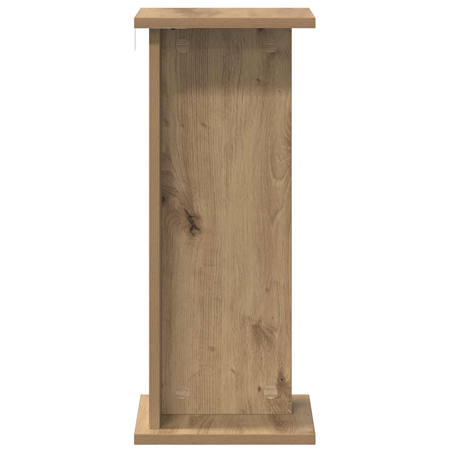 vidaXL Βάση φυτών Artisan Δρυς 25 x 25,5 x 60,5 εκ. Επεξεργασμένο Ξύλο