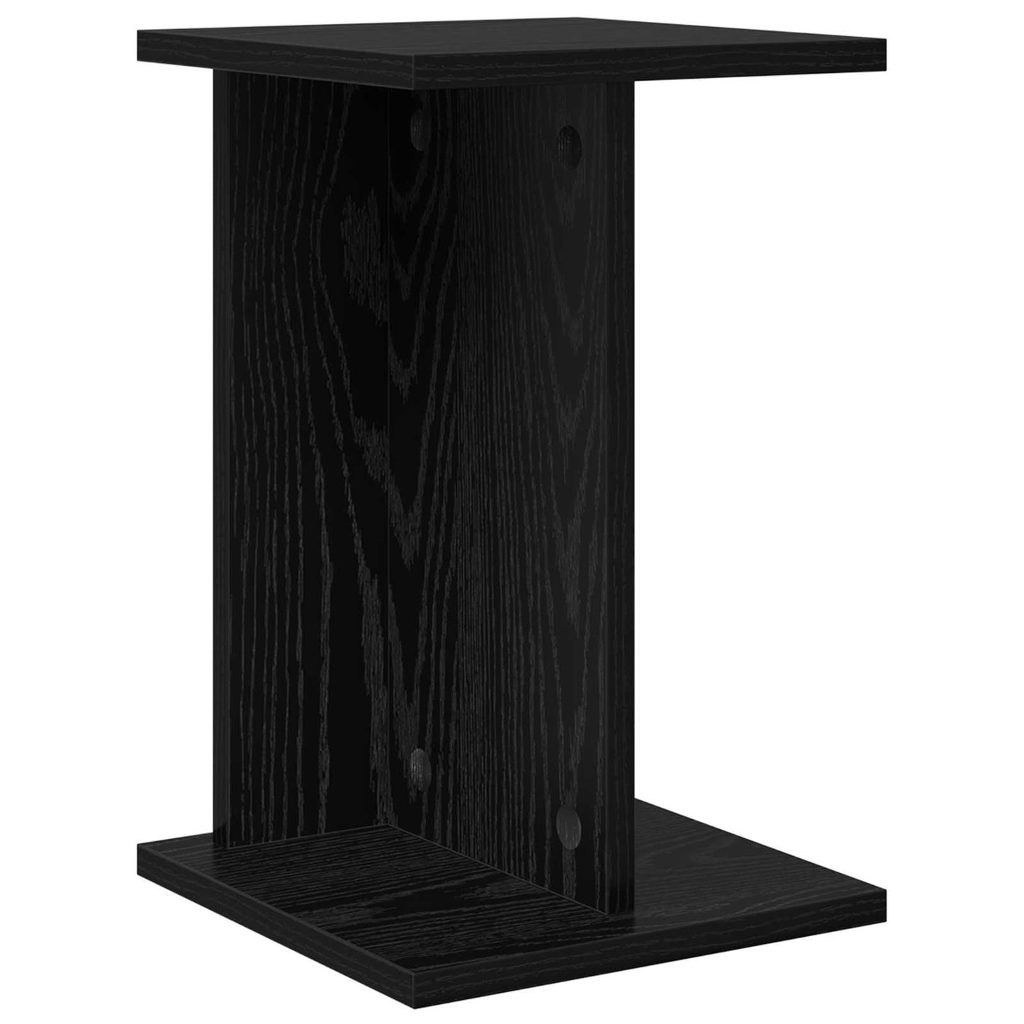 vidaXL Βάση φυτών Μαύρη Δρυς 25 x 25,5 x 40,5 εκ.