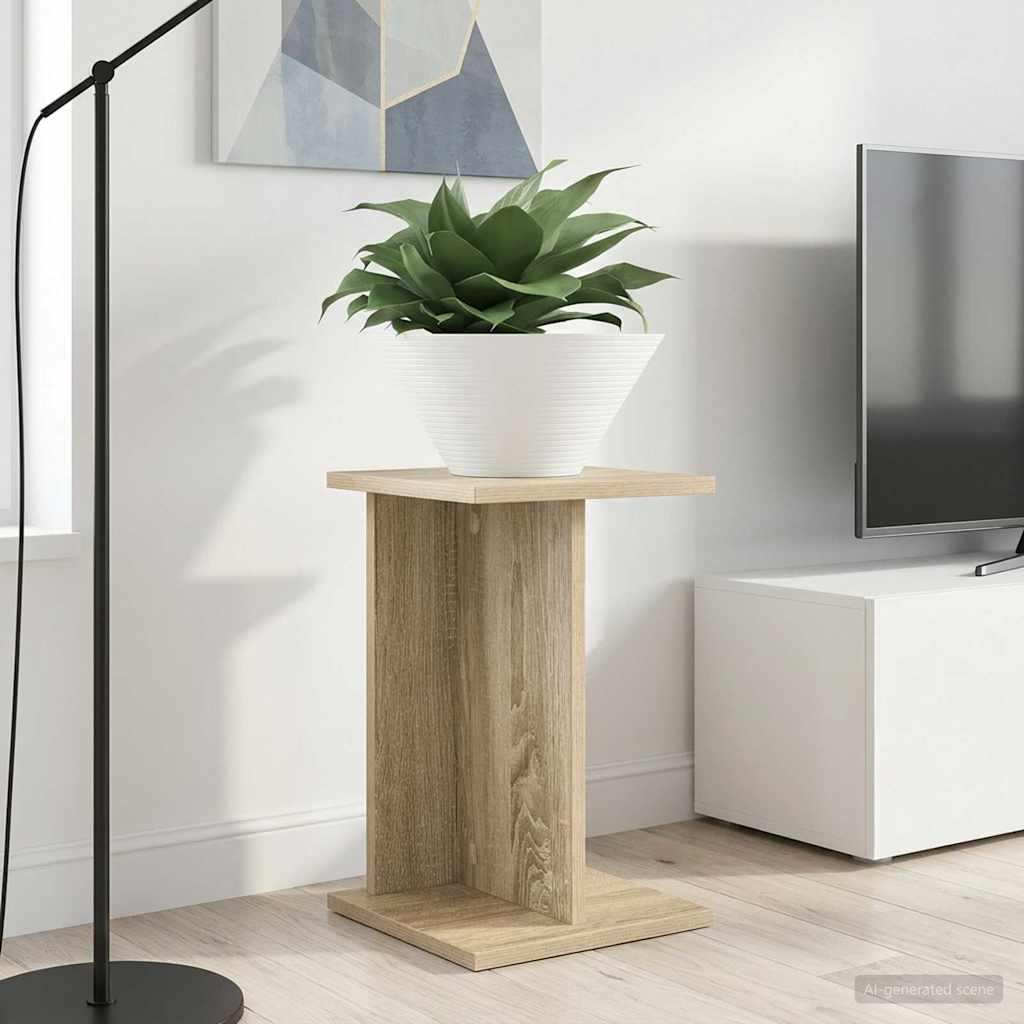 vidaXL Βάση φυτών 2 τεμ. Sonoma Δρυς 25 x 25,5 x 40,5 εκ.