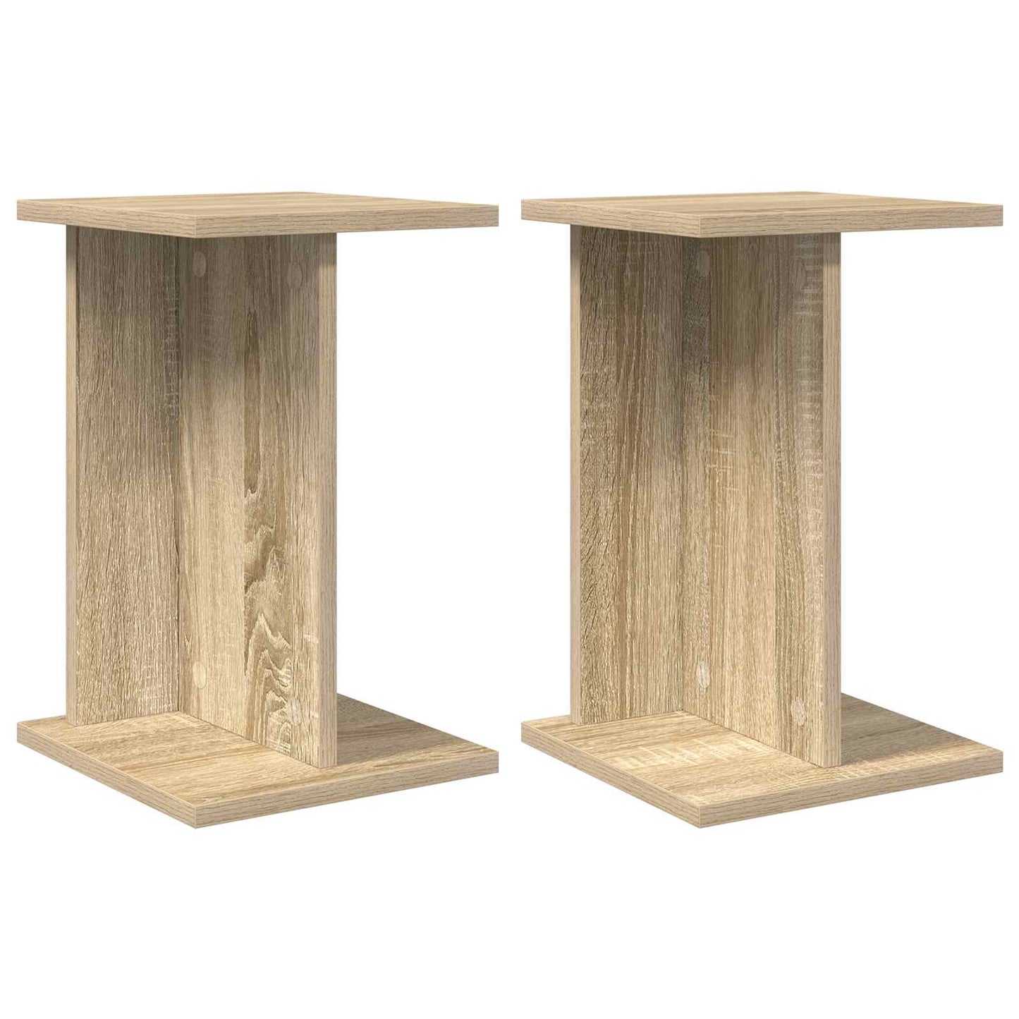 vidaXL Βάση φυτών 2 τεμ. Sonoma Δρυς 25 x 25,5 x 40,5 εκ.