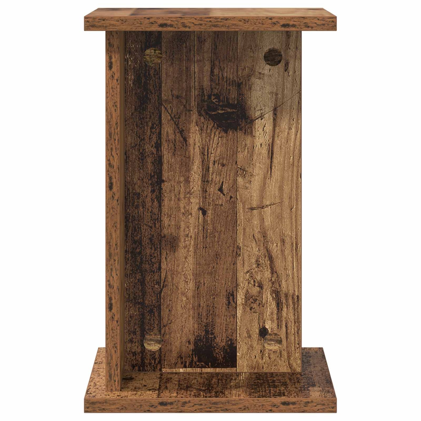 vidaXL Βάση φυτών Παλαιωμένο ξύλο 25 x 25,5 x 40,5 εκ.