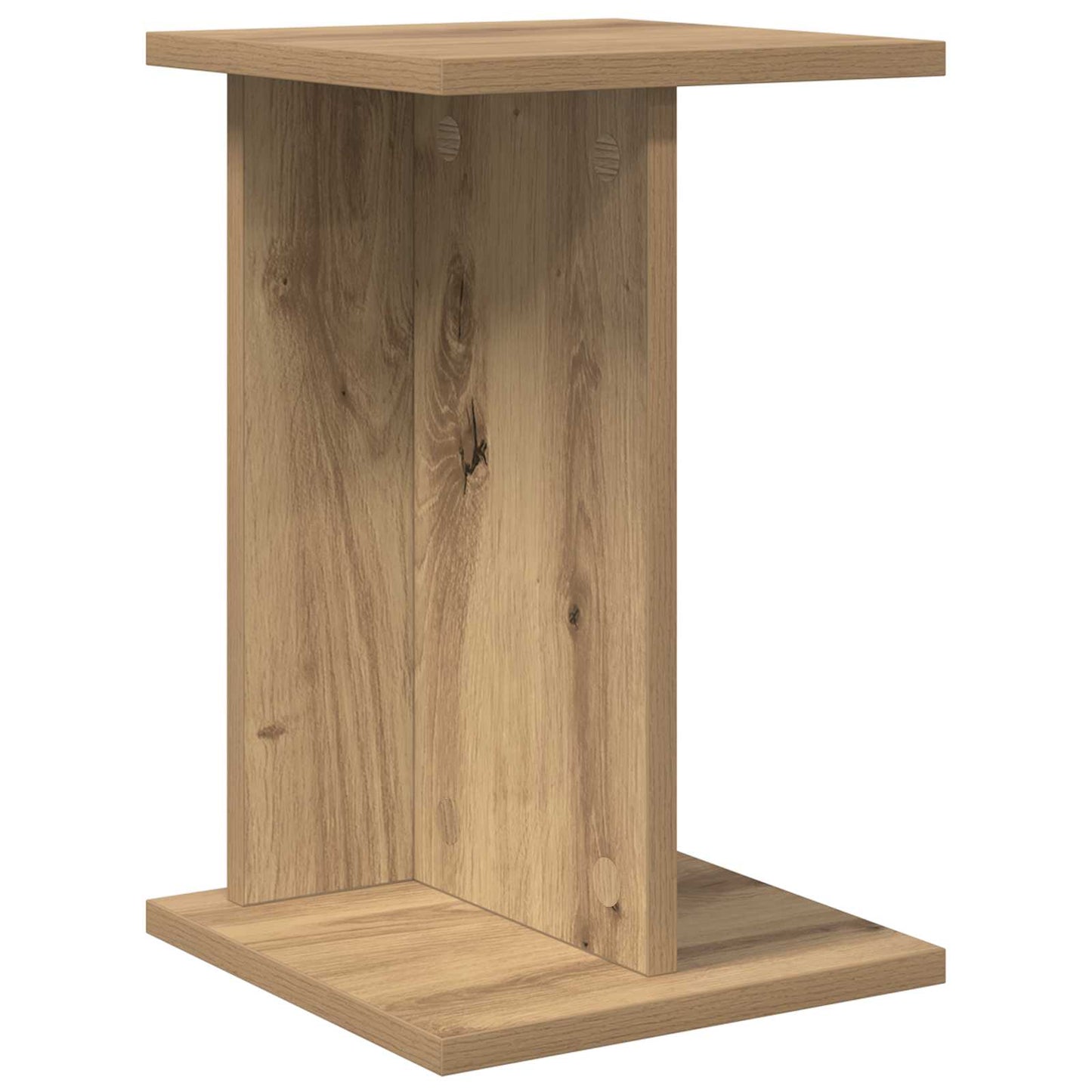 vidaXL Βάση φυτών Artisan Δρυς 25 x 25,5 x 40,5 εκ. Επεξεργασμένο Ξύλο