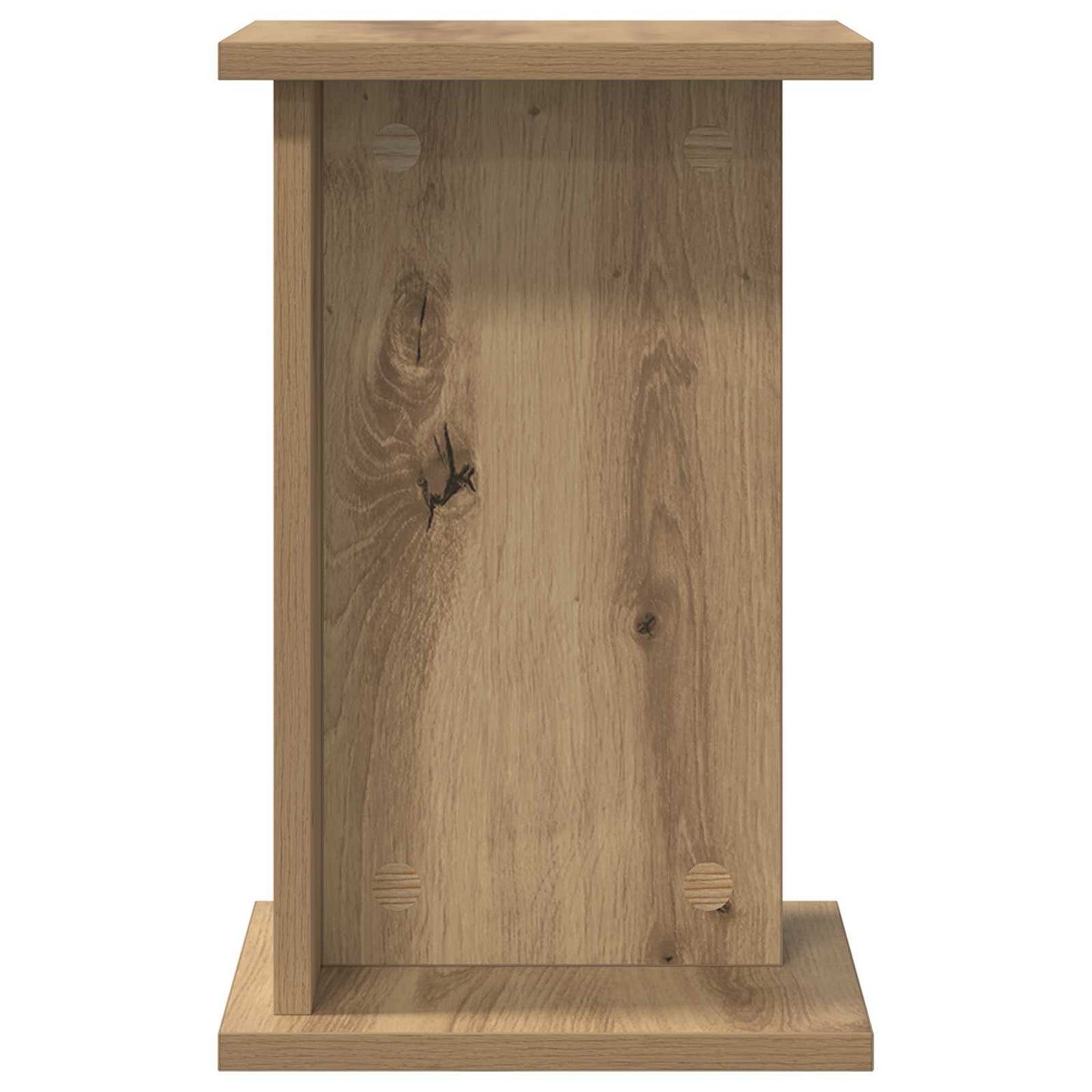 vidaXL Βάση φυτών Artisan Δρυς 25 x 25,5 x 40,5 εκ. Επεξεργασμένο Ξύλο