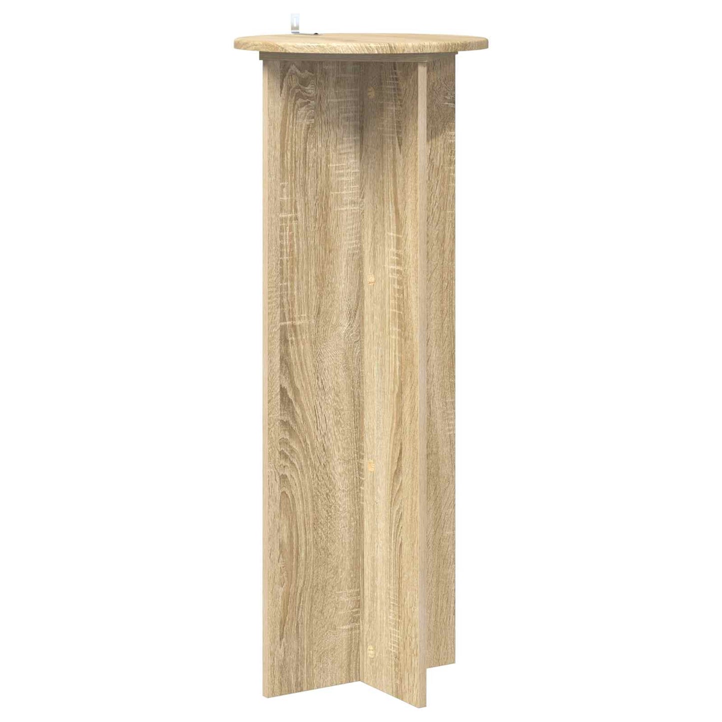 vidaXL Βάση φυτών 2 pcs Sonoma Δρυς Ø40 x 100 εκ. Επεξεργασμένο Ξύλο