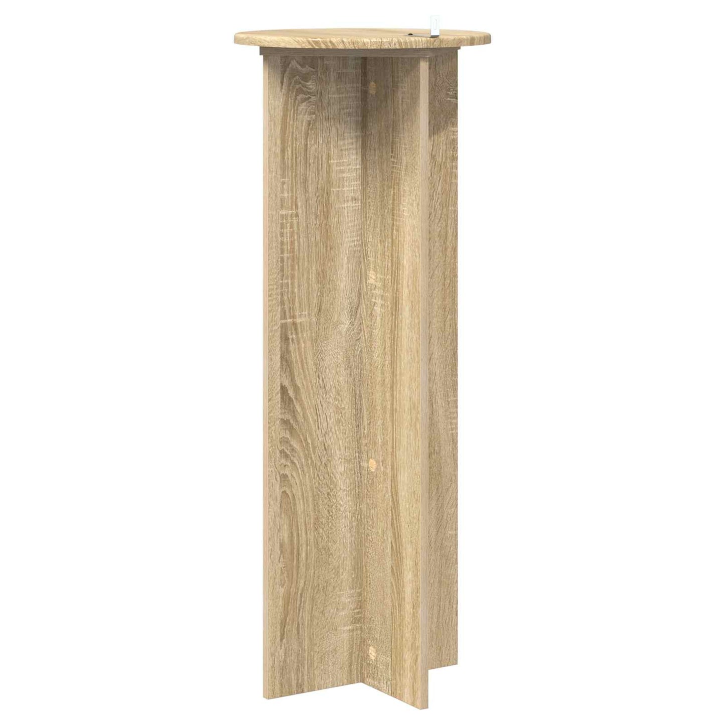 vidaXL Βάση φυτών 2 pcs Sonoma Δρυς Ø40 x 100 εκ. Επεξεργασμένο Ξύλο