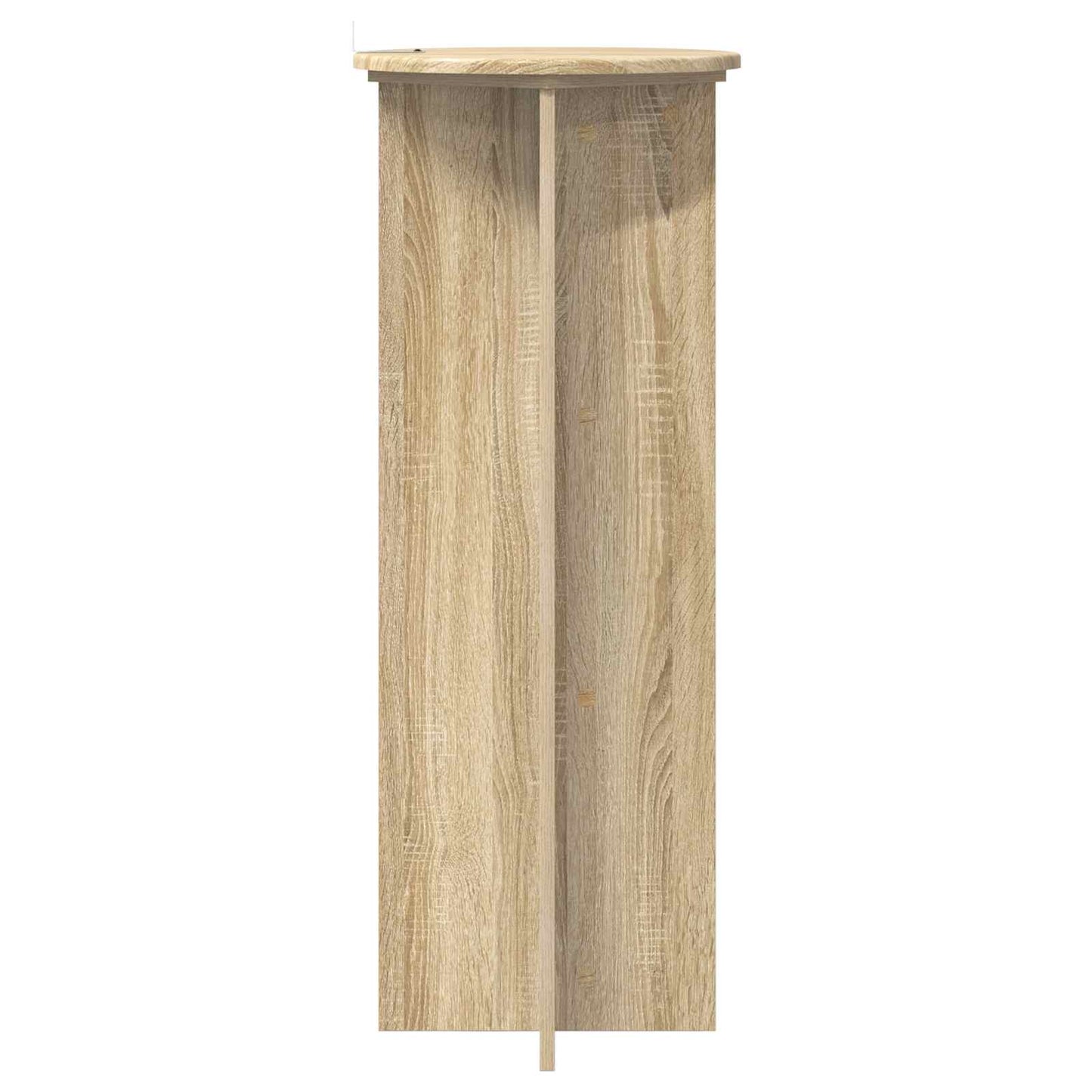 vidaXL Βάση φυτών 2 pcs Sonoma Δρυς Ø40 x 100 εκ. Επεξεργασμένο Ξύλο