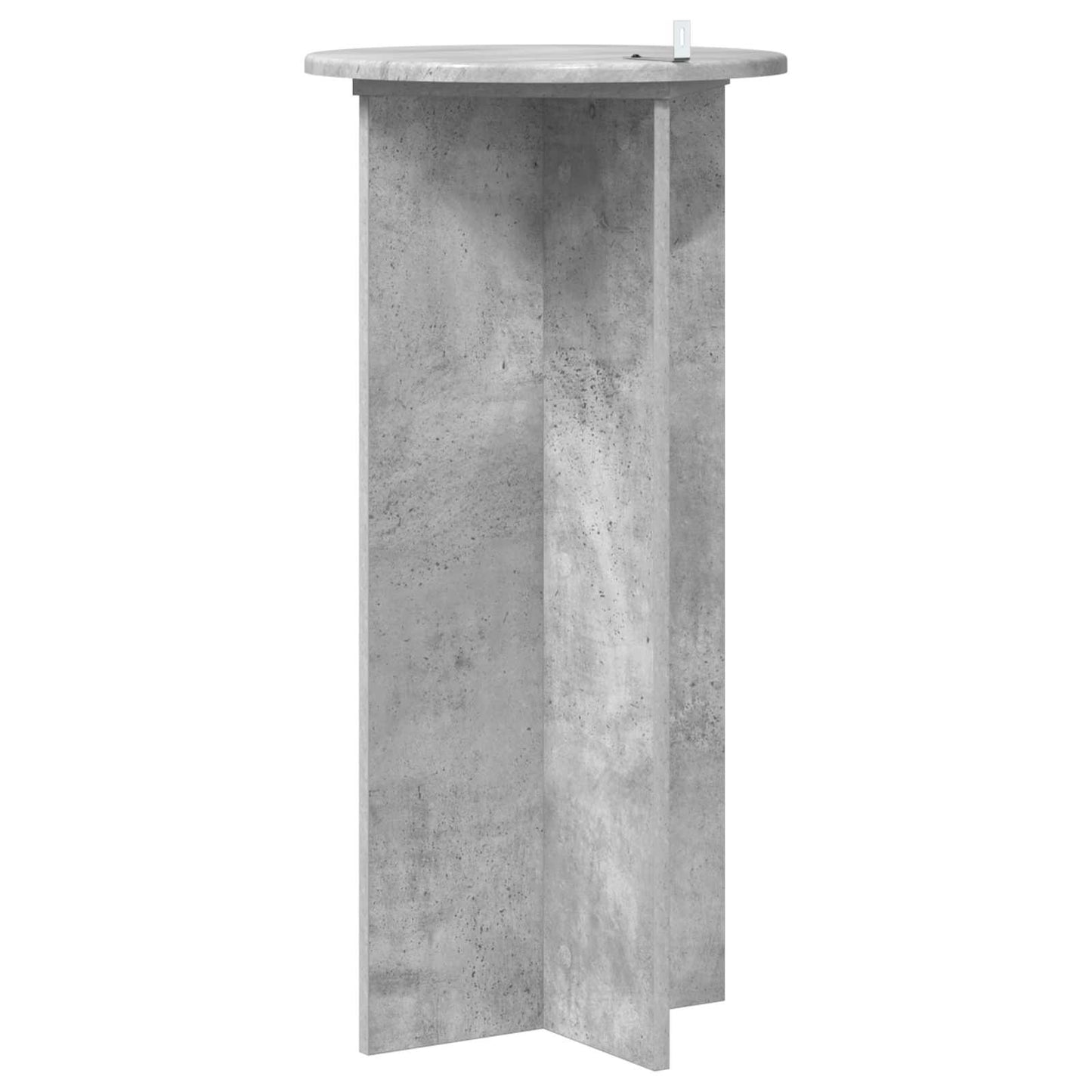 vidaXL Βάση φυτών 2 τμχ. Γκρι Σκυροδέματος 40 x 40 x 80 cm