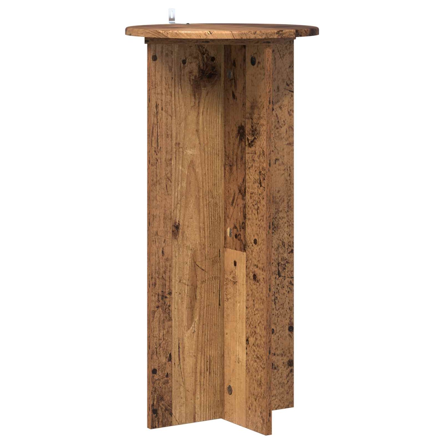 vidaXL Βάση φυτών 2 τμχ. Παλαιωμένο ξύλο 40 x 40 x 80 cm