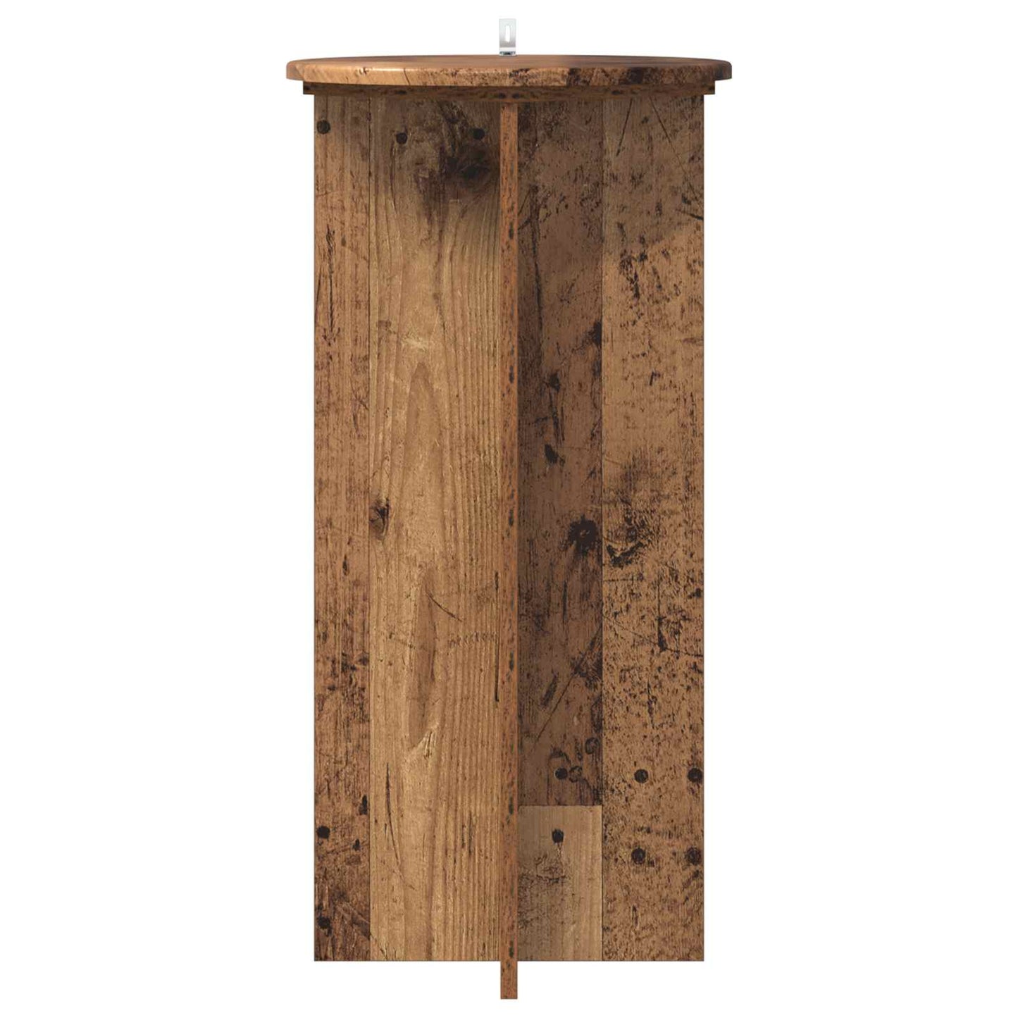vidaXL Βάση φυτών 2 τμχ. Παλαιωμένο ξύλο 40 x 40 x 80 cm