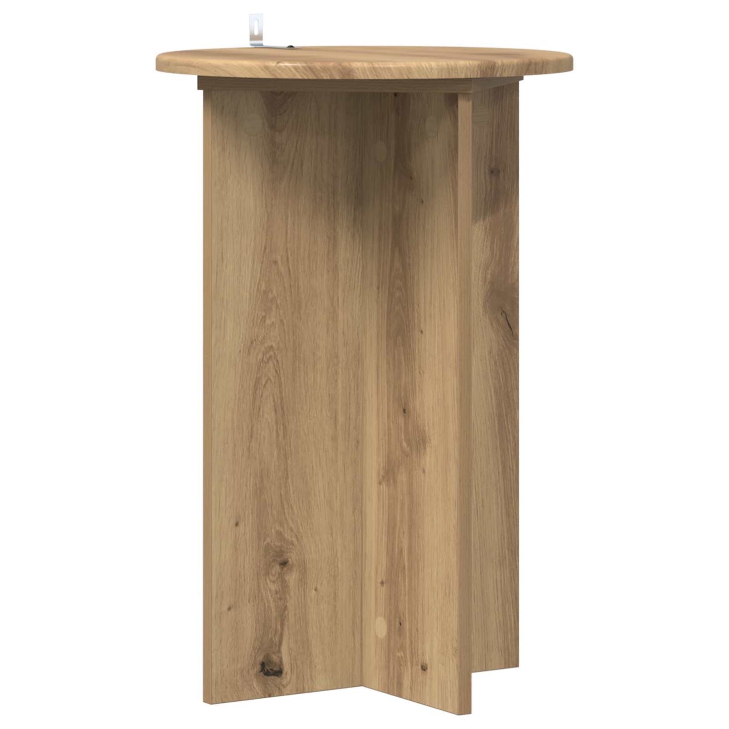 vidaXL Βάση φυτών 2 τεμ. Artisan Δρυς Ø40 x 60 εκ. Επεξεργασμένο Ξύλο