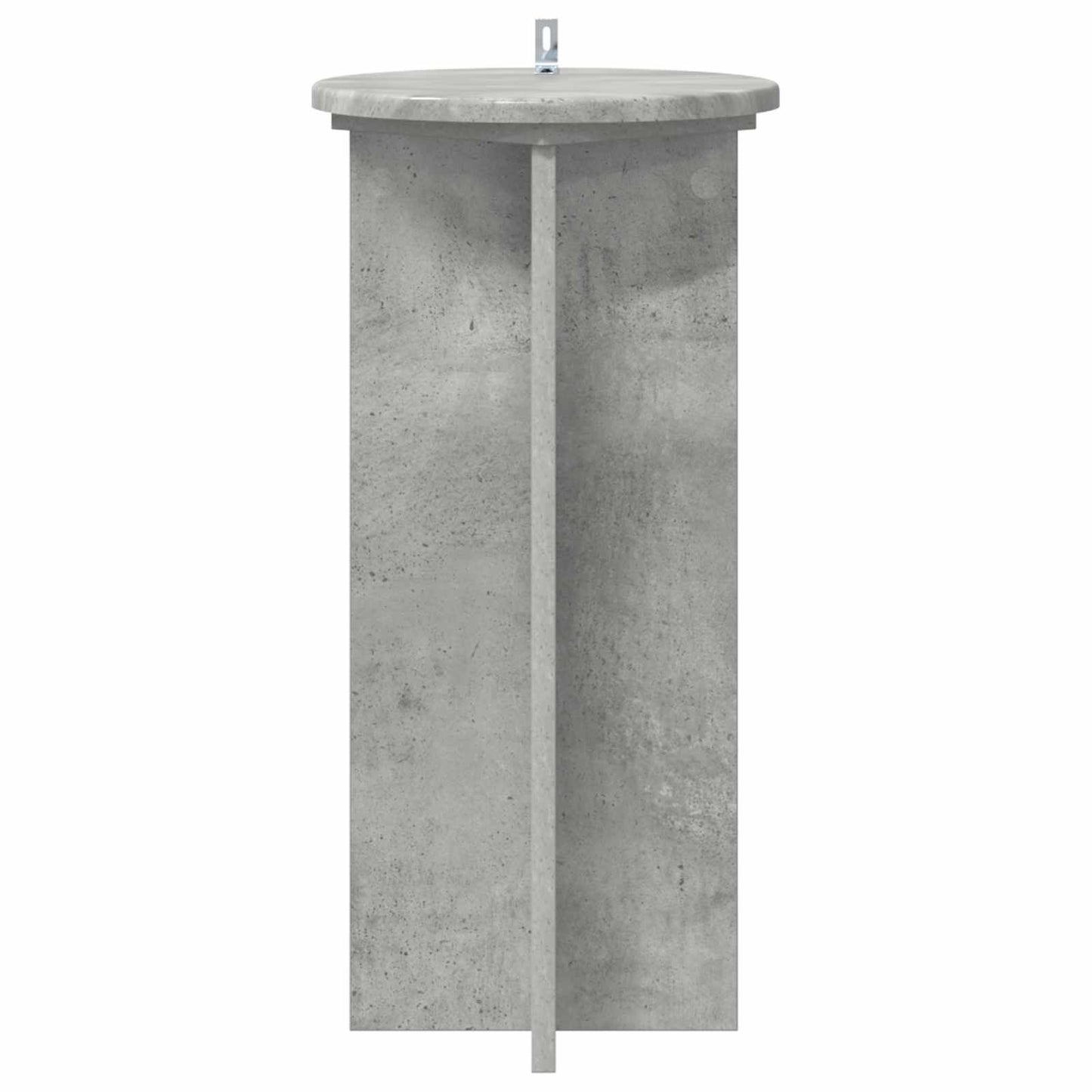 vidaXL Βάση φυτών 2 τμχ. Γκρι Σκυροδέματος 29,5 x 29,5 x 60 εκ.