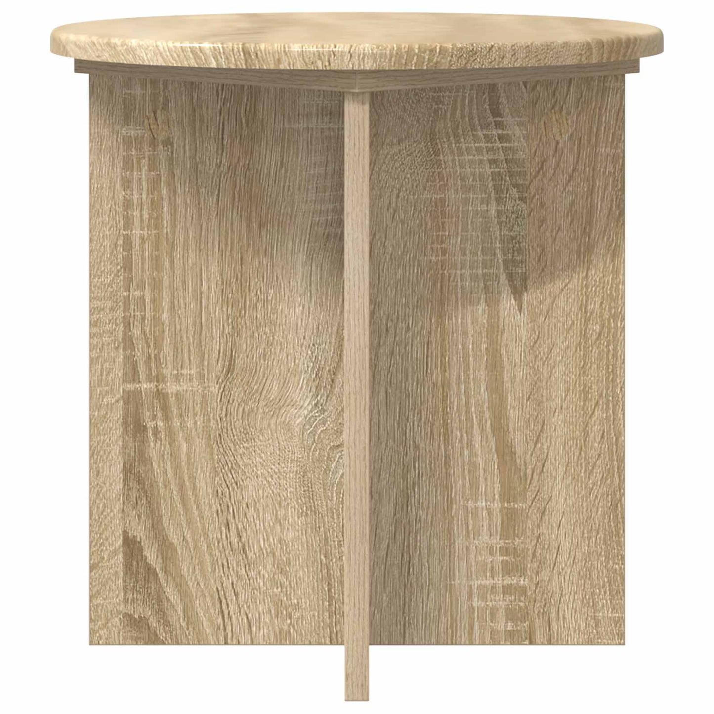 vidaXL Βάση φυτών 2 pcs Sonoma Δρυς 40 x 40 x 40 cm Επεξεργασμένο Ξύλο