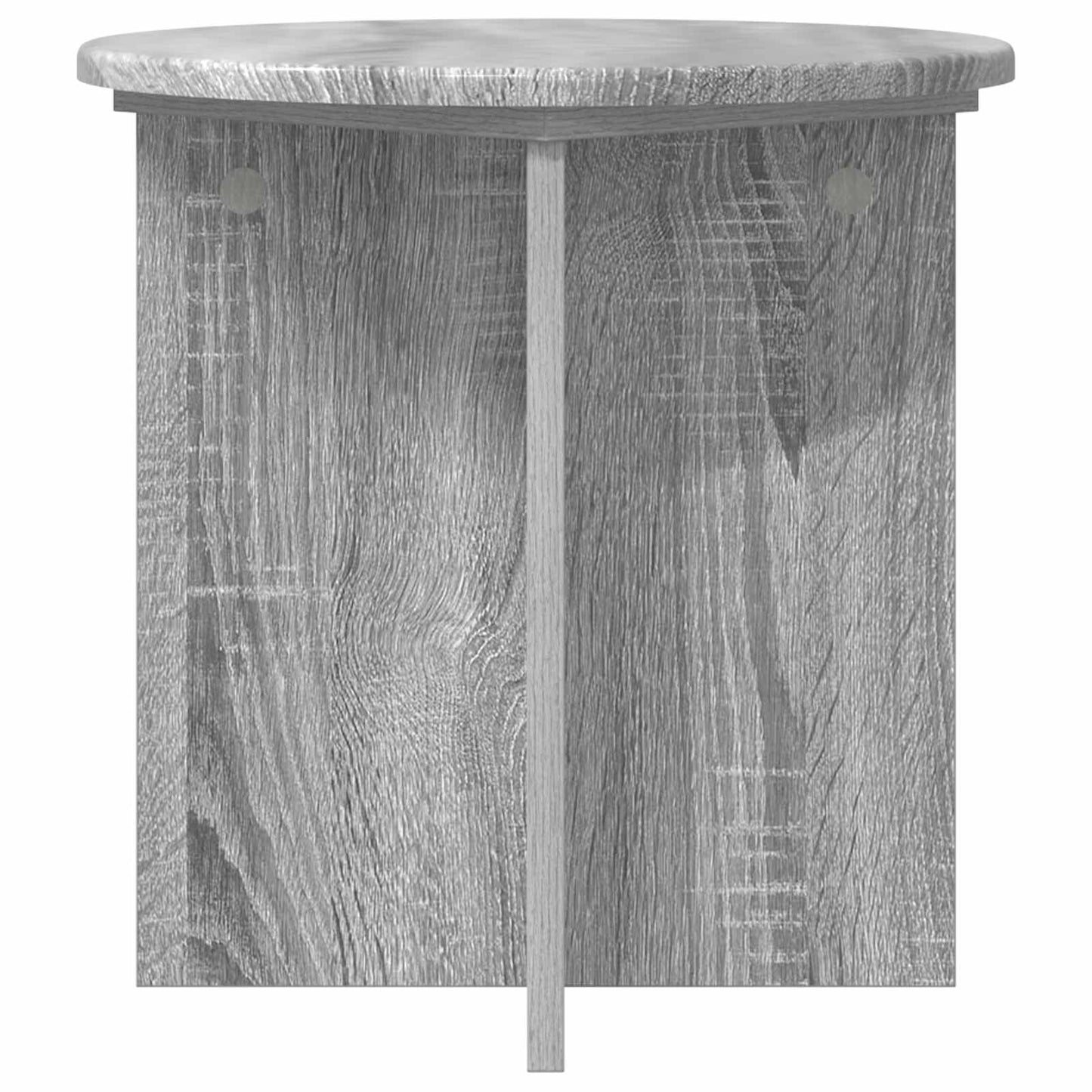 vidaXL Βάση φυτών 2 pcs Γκρι Sonoma 40 x 40 x 40 cm Επεξεργασμένο Ξύλο