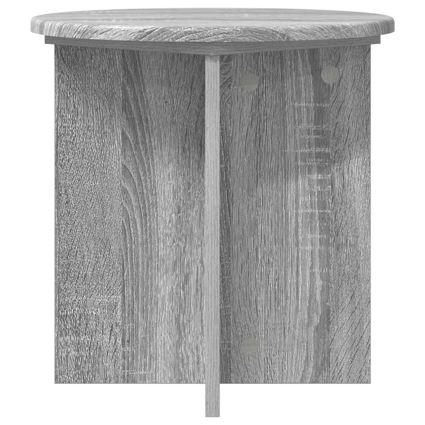 vidaXL Βάση φυτών 2 pcs Γκρι Sonoma 40 x 40 x 40 cm Επεξεργασμένο Ξύλο