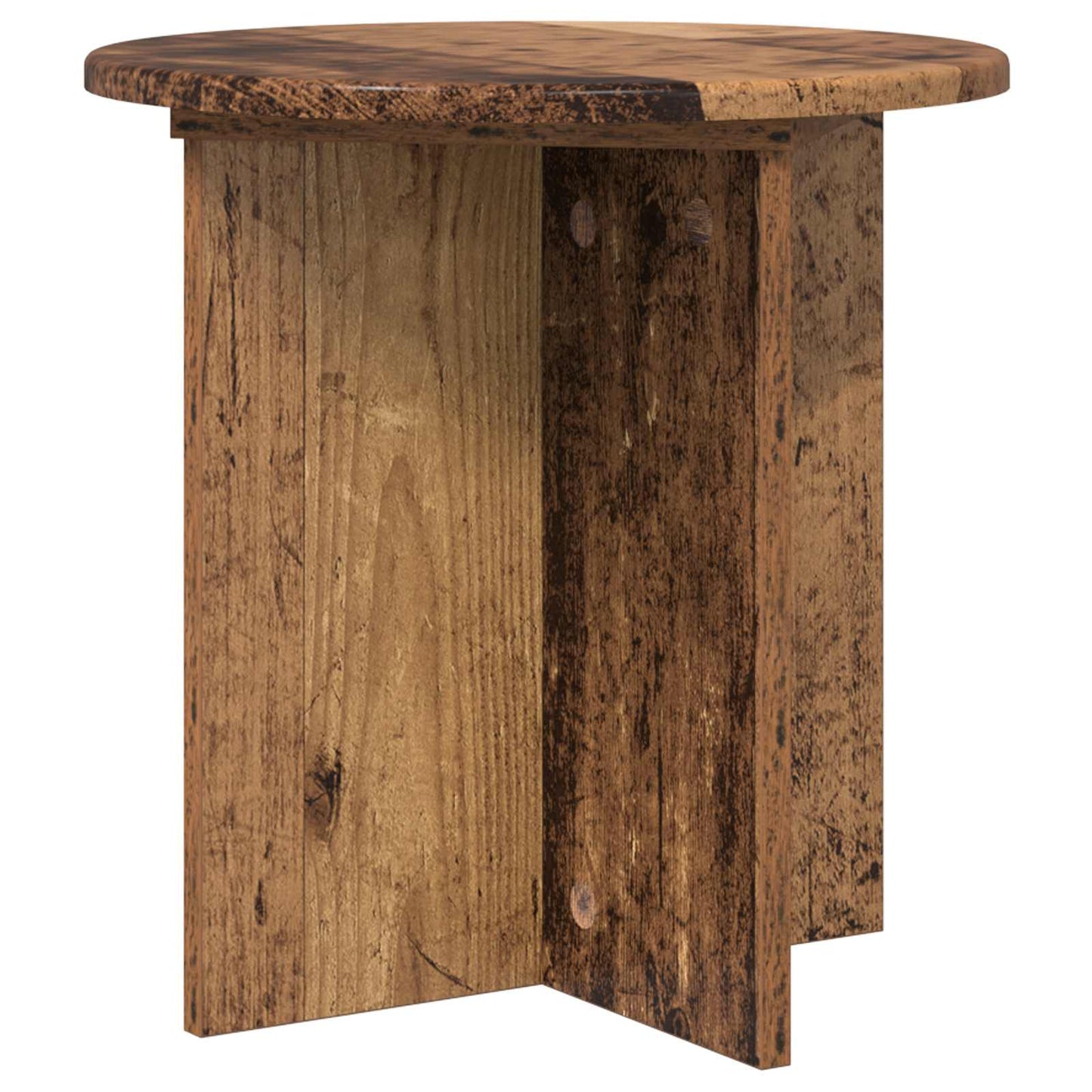 vidaXL Βάση φυτών 2 pcs Παλαιωμένο ξύλο 40 x 40 x 40 cm