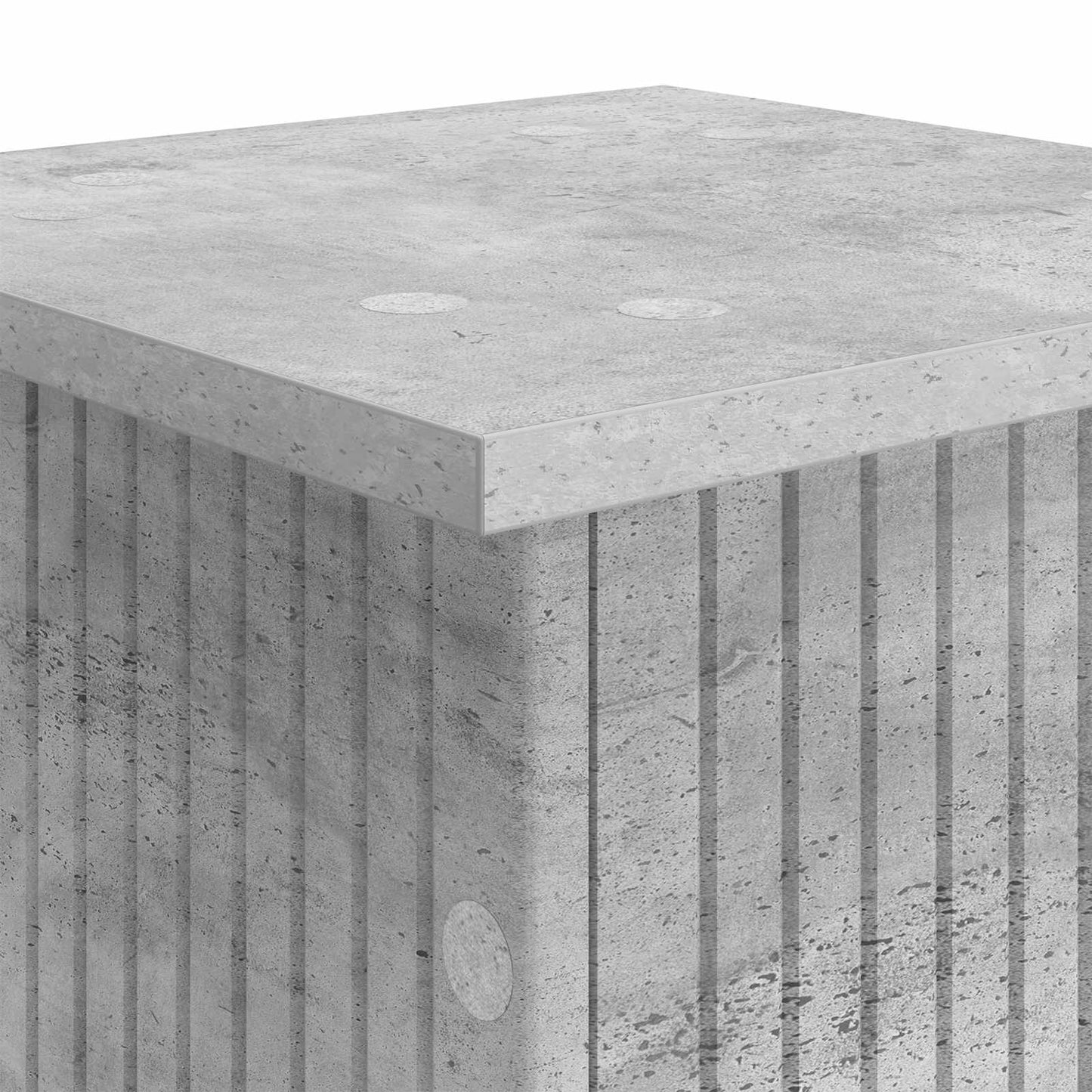 vidaXL Βάση φυτών Γκρι Σκυροδέματος 30,5 x 30 x 100,5 εκ