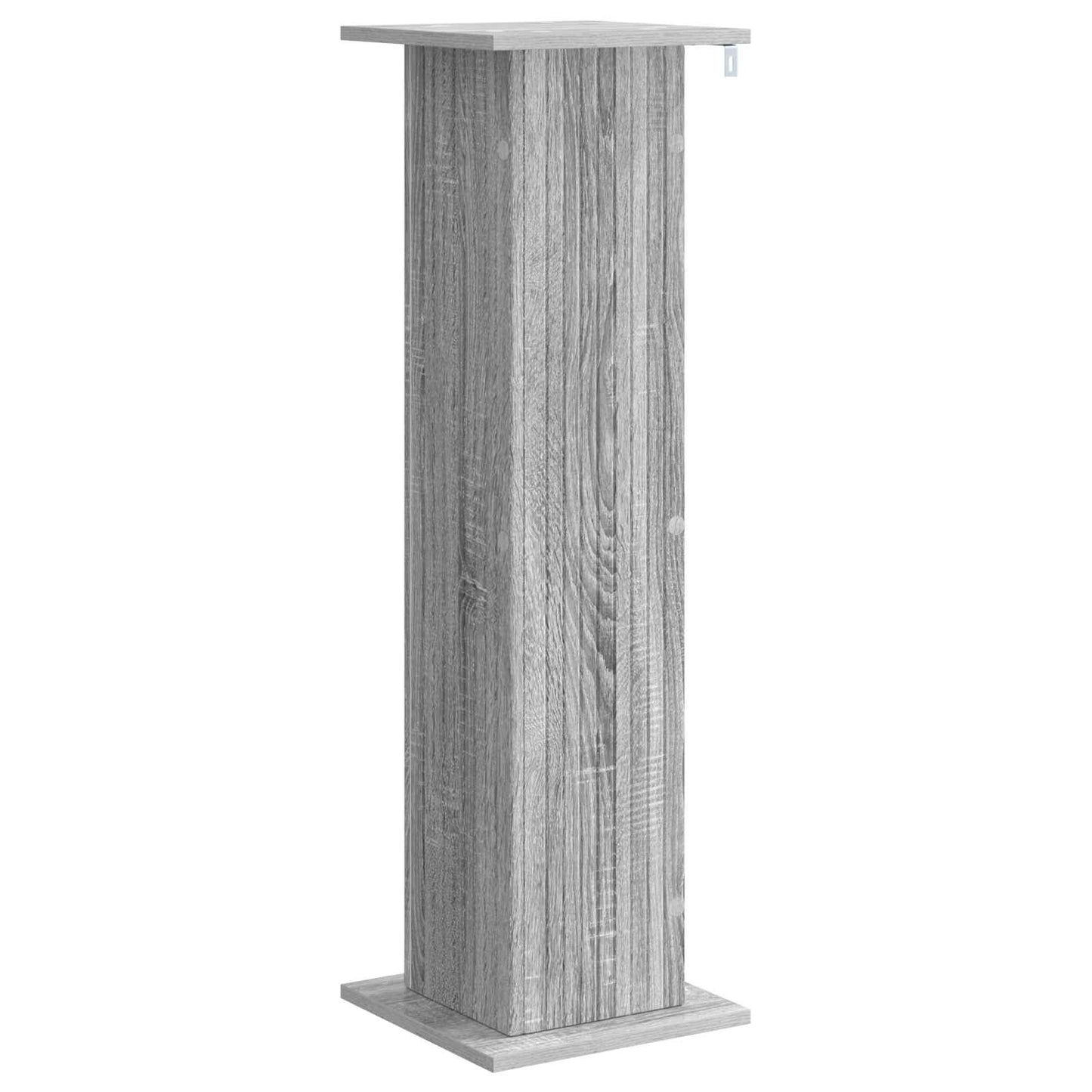 vidaXL Βάση φυτών 2 τμχ. Γκρι Sonoma 30,5 x 30 x 100,5 εκ