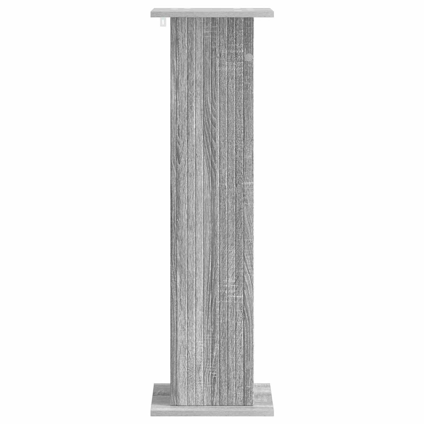 vidaXL Βάση φυτών 2 τμχ. Γκρι Sonoma 30,5 x 30 x 100,5 εκ