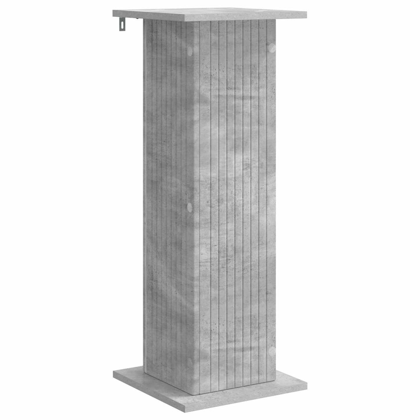 vidaXL Βάση φυτών Γκρι Σκυροδέματος 30,5 x 30 x 80,5 εκ