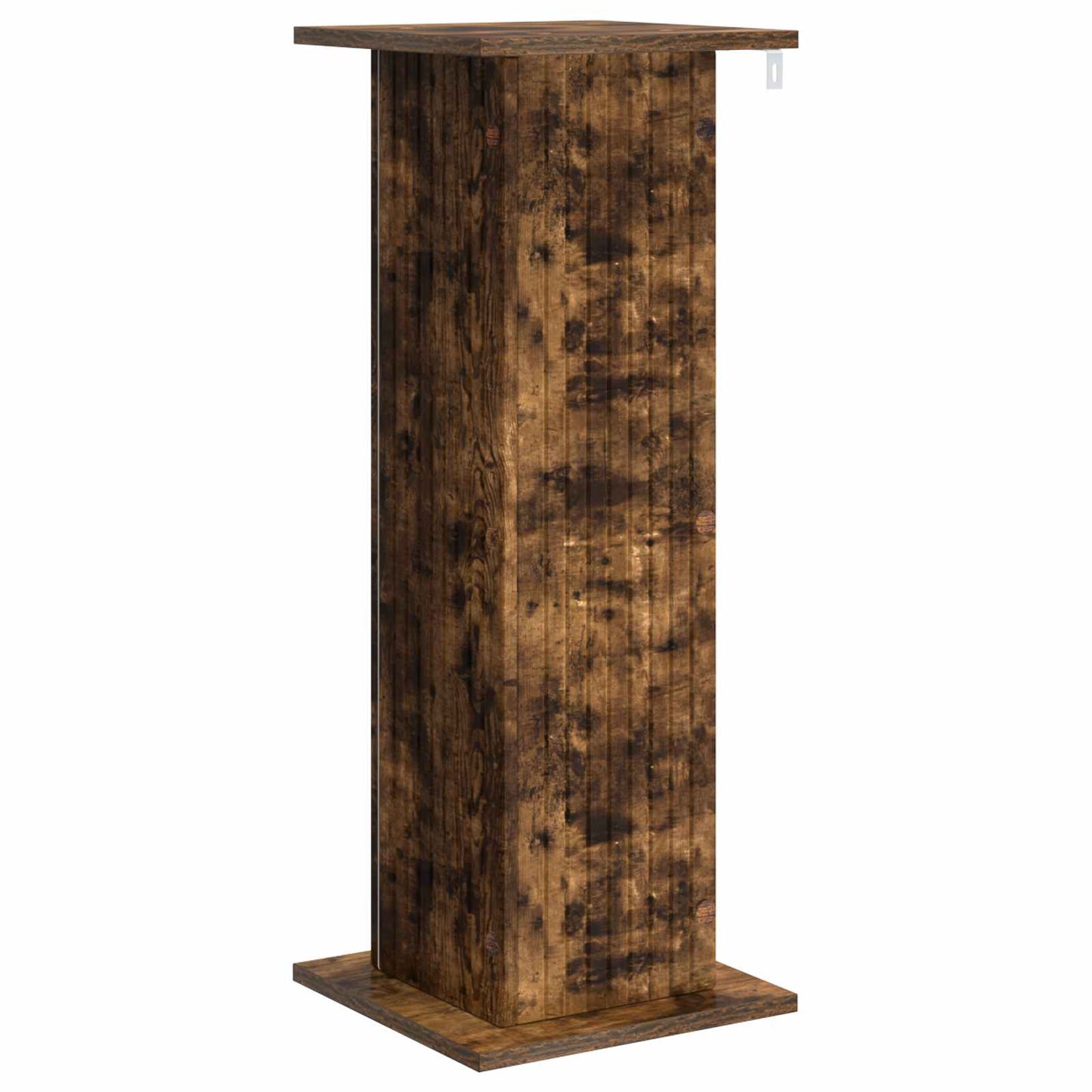 vidaXL Βάση φυτών 2 pcs Καπνισμένο Ξύλο Δρυός 30,5 x 30 x 80,5 εκ