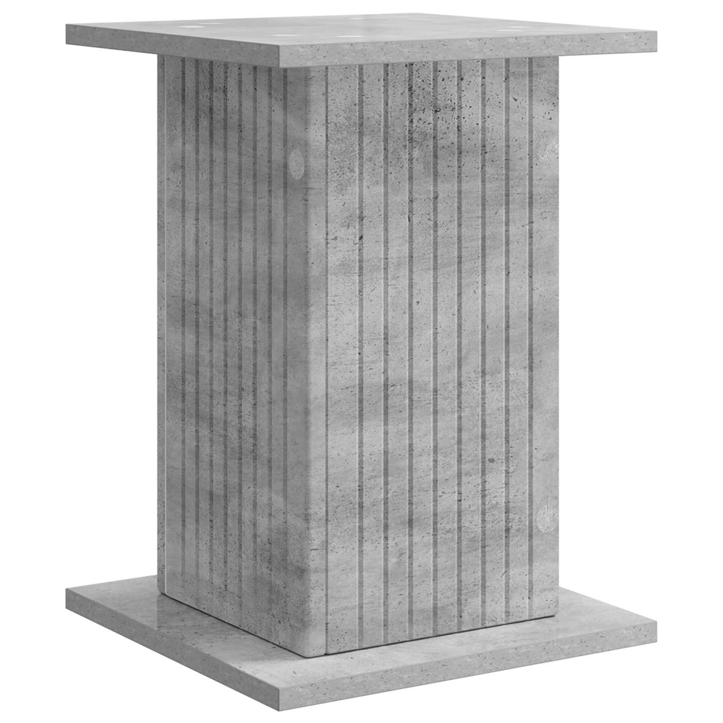 vidaXL Βάση φυτών Γκρι Σκυροδέματος 30,5 x 30 x 43 εκ