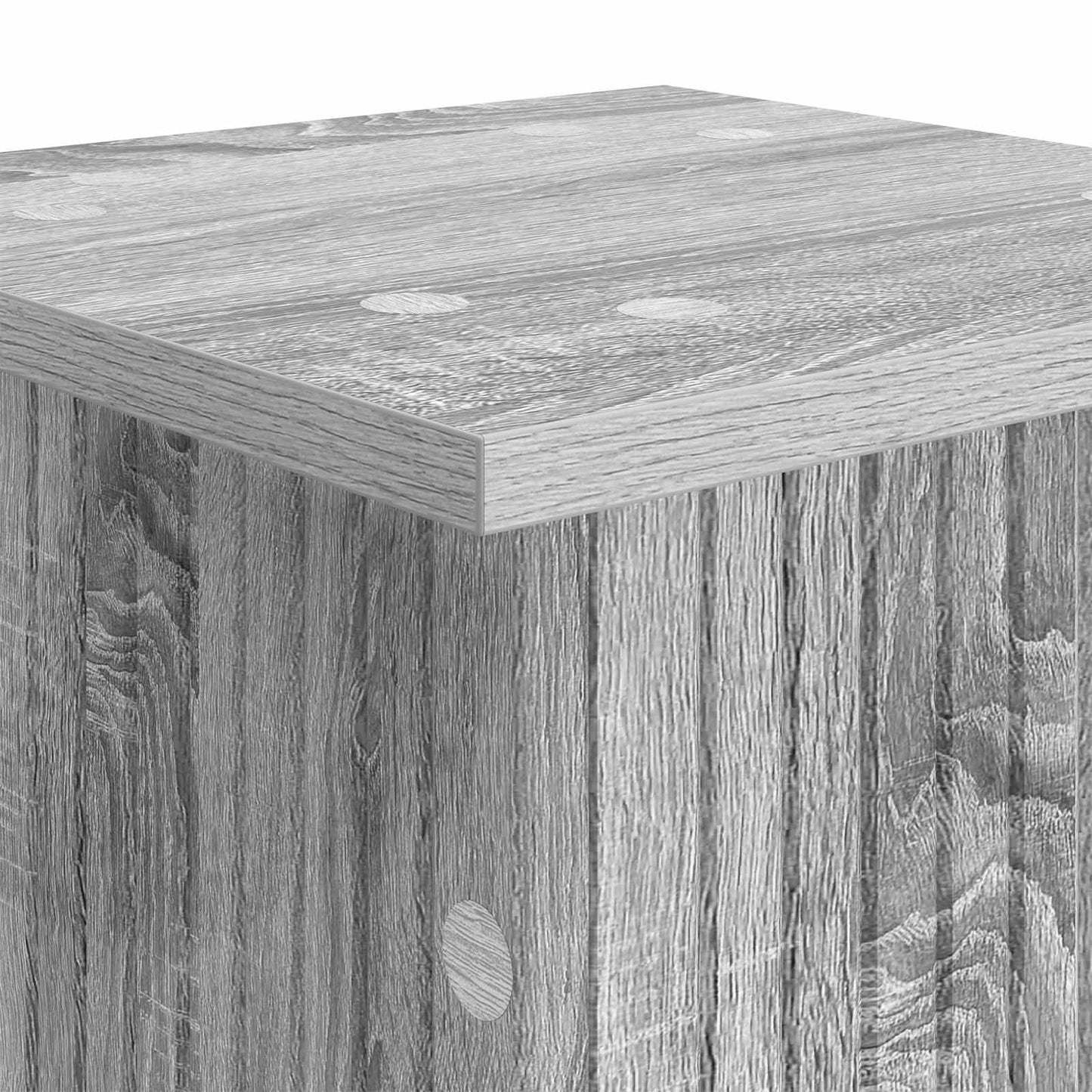 vidaXL Βάση φυτών 2 pcs Γκρι Sonoma 30,5 x 30 x 43 εκ