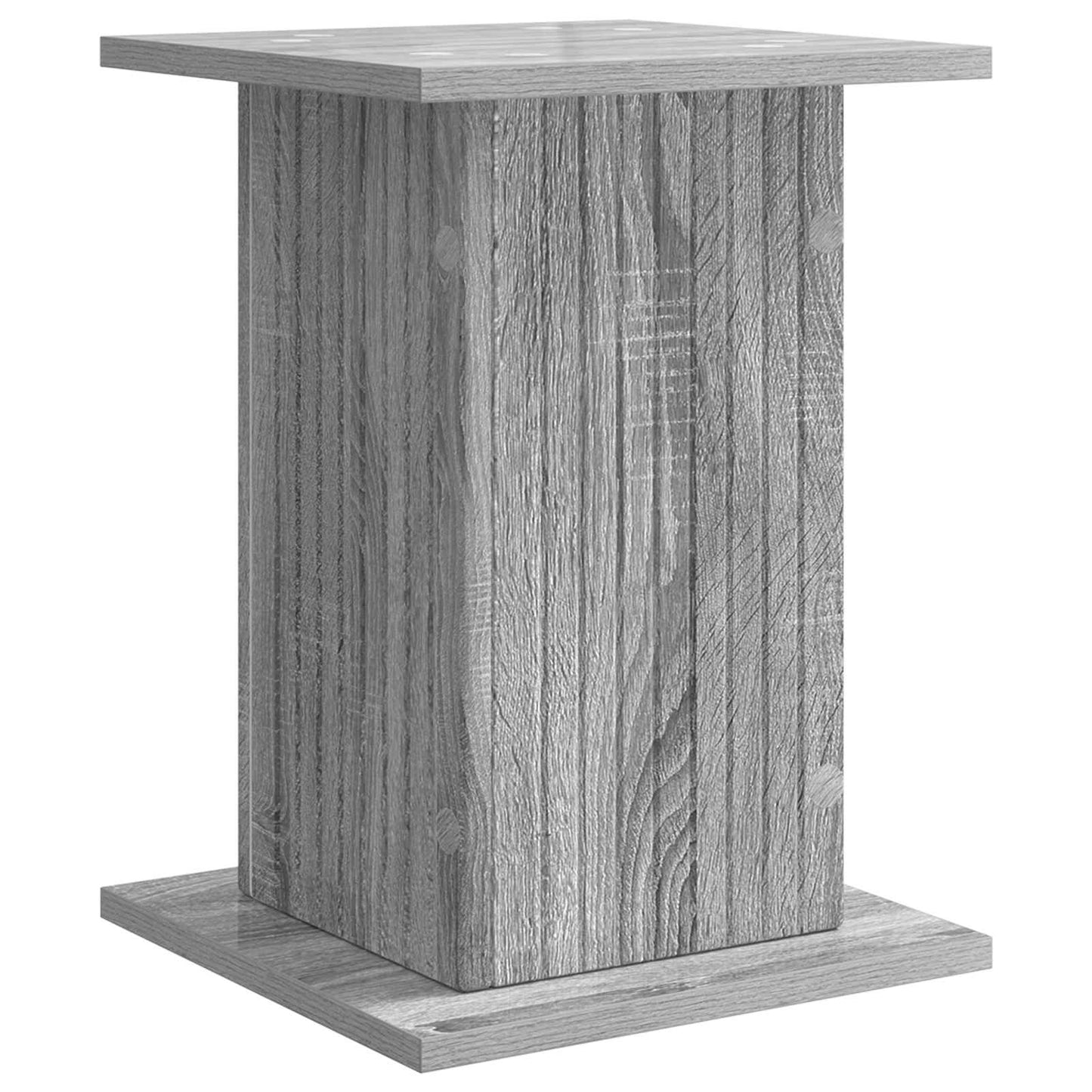 vidaXL Βάση φυτών 2 pcs Γκρι Sonoma 30,5 x 30 x 43 εκ