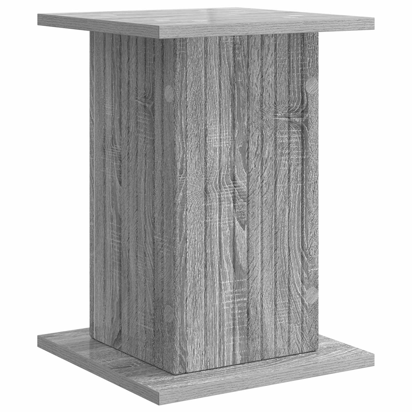 vidaXL Βάση φυτών 2 pcs Γκρι Sonoma 30,5 x 30 x 43 εκ