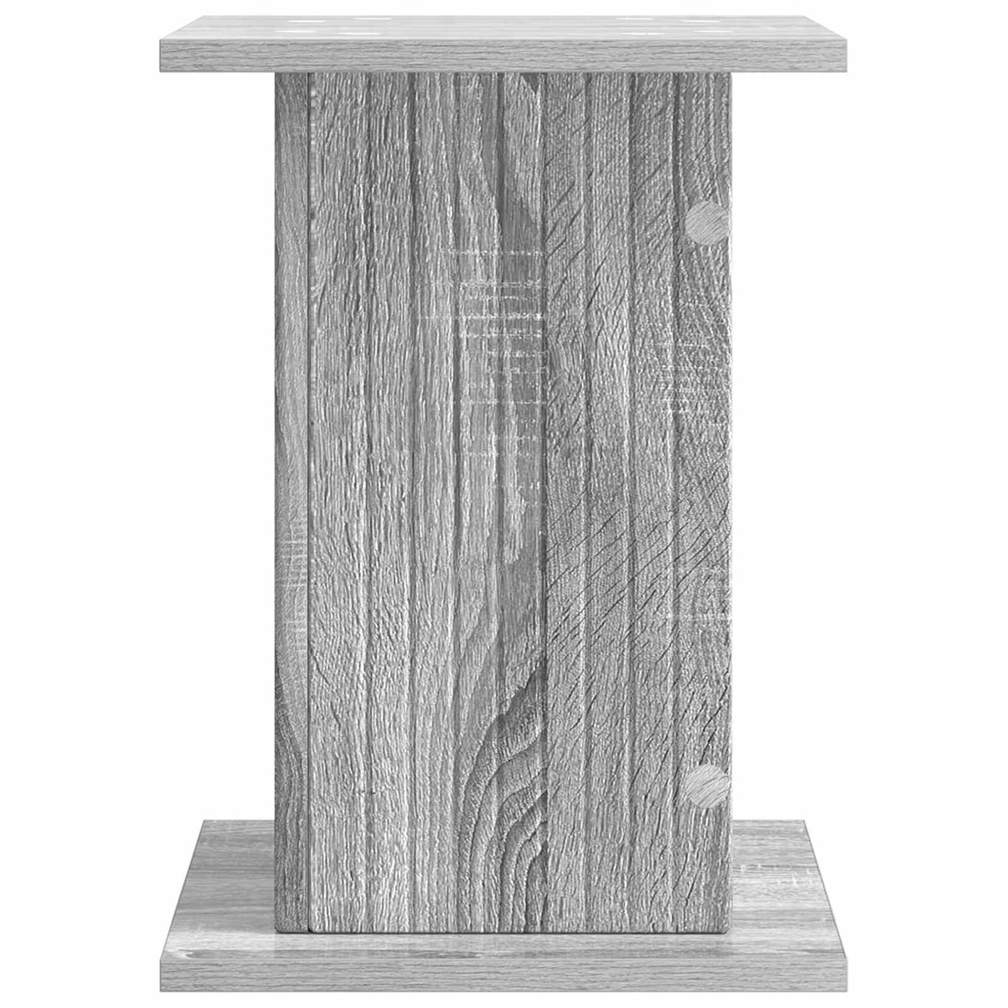 vidaXL Βάση φυτών 2 pcs Γκρι Sonoma 30,5 x 30 x 43 εκ