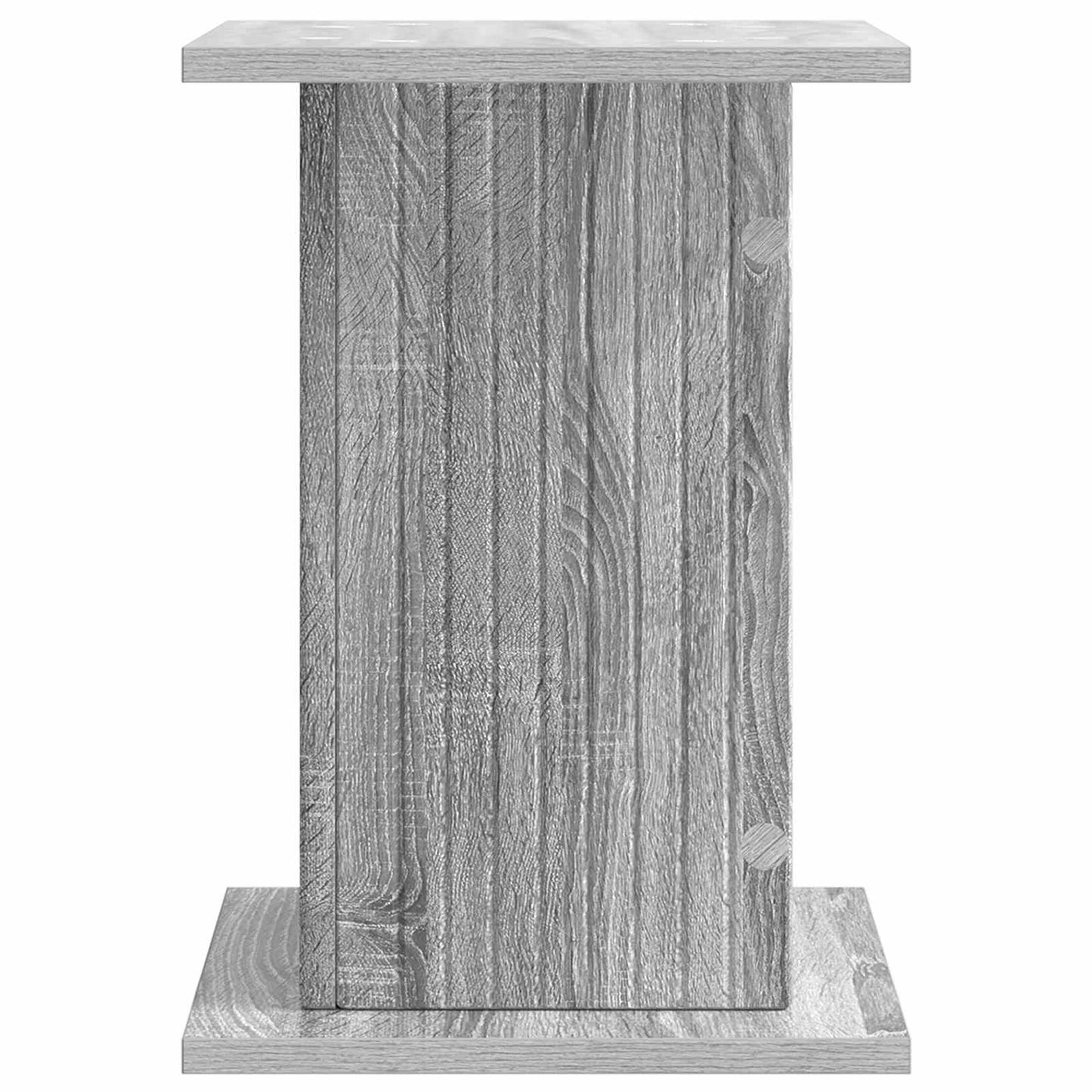 vidaXL Βάση φυτών 2 pcs Γκρι Sonoma 30,5 x 30 x 43 εκ