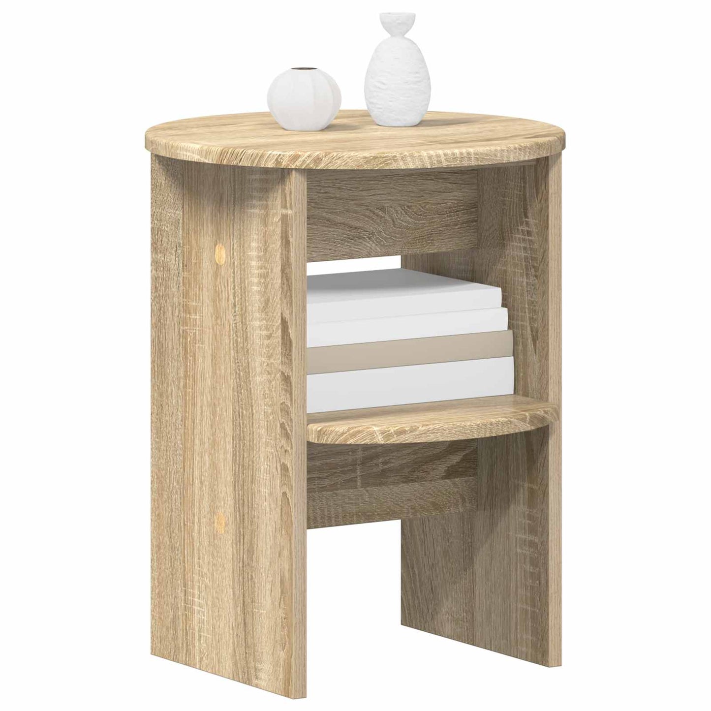 vidaXL Βοηθητικό ντουλάπι 2 pcs Δρύς Sonoma Ø40 x 50 εκ