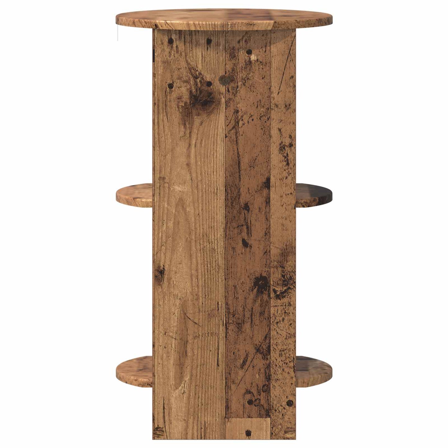 vidaXL Βοηθητικό ντουλάπι Παλιό ξύλο 40 x 40 x 75 cm