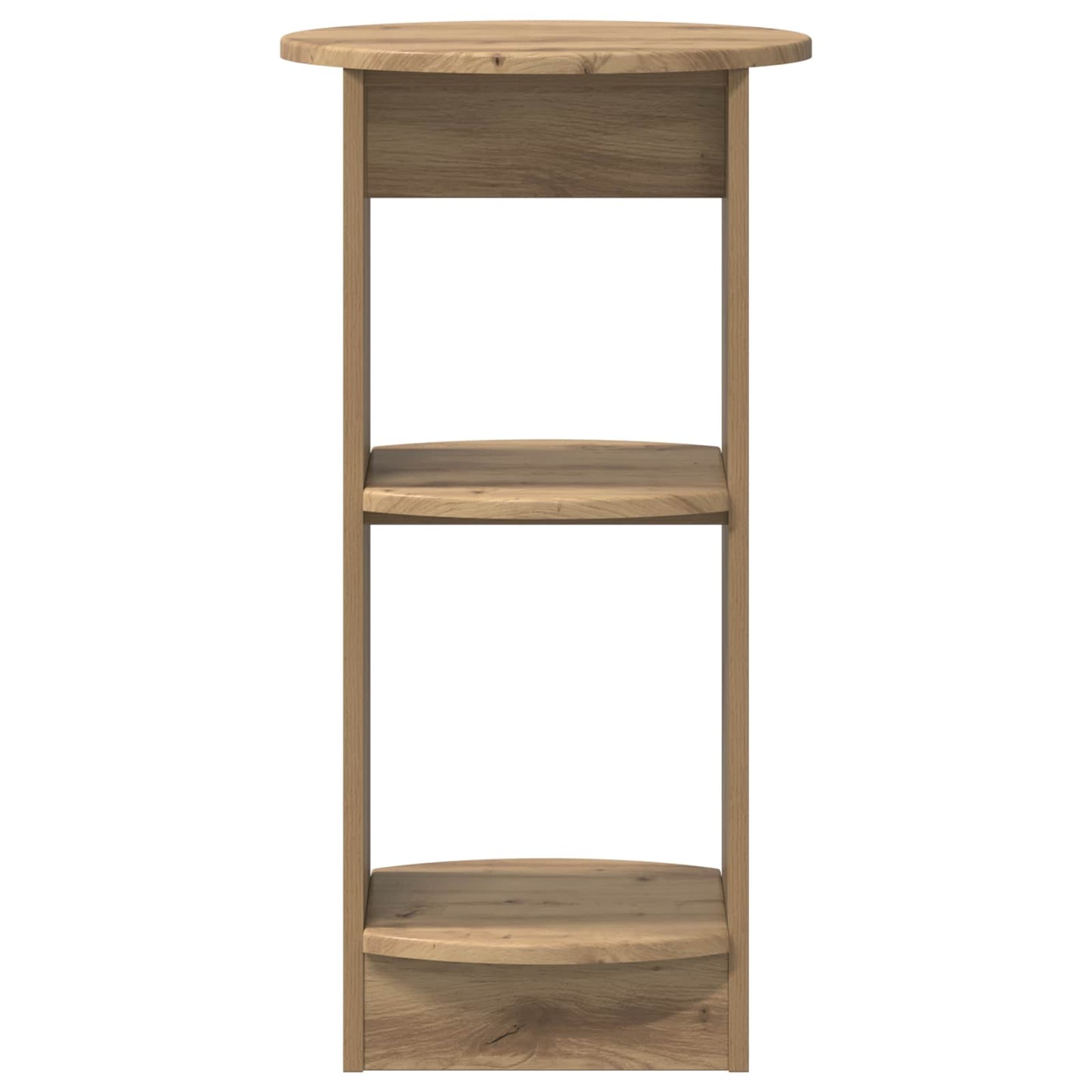 vidaXL Βοηθητικό ντουλάπι Τεχνίτικη Δρυς 40 x 40 x 75 cm