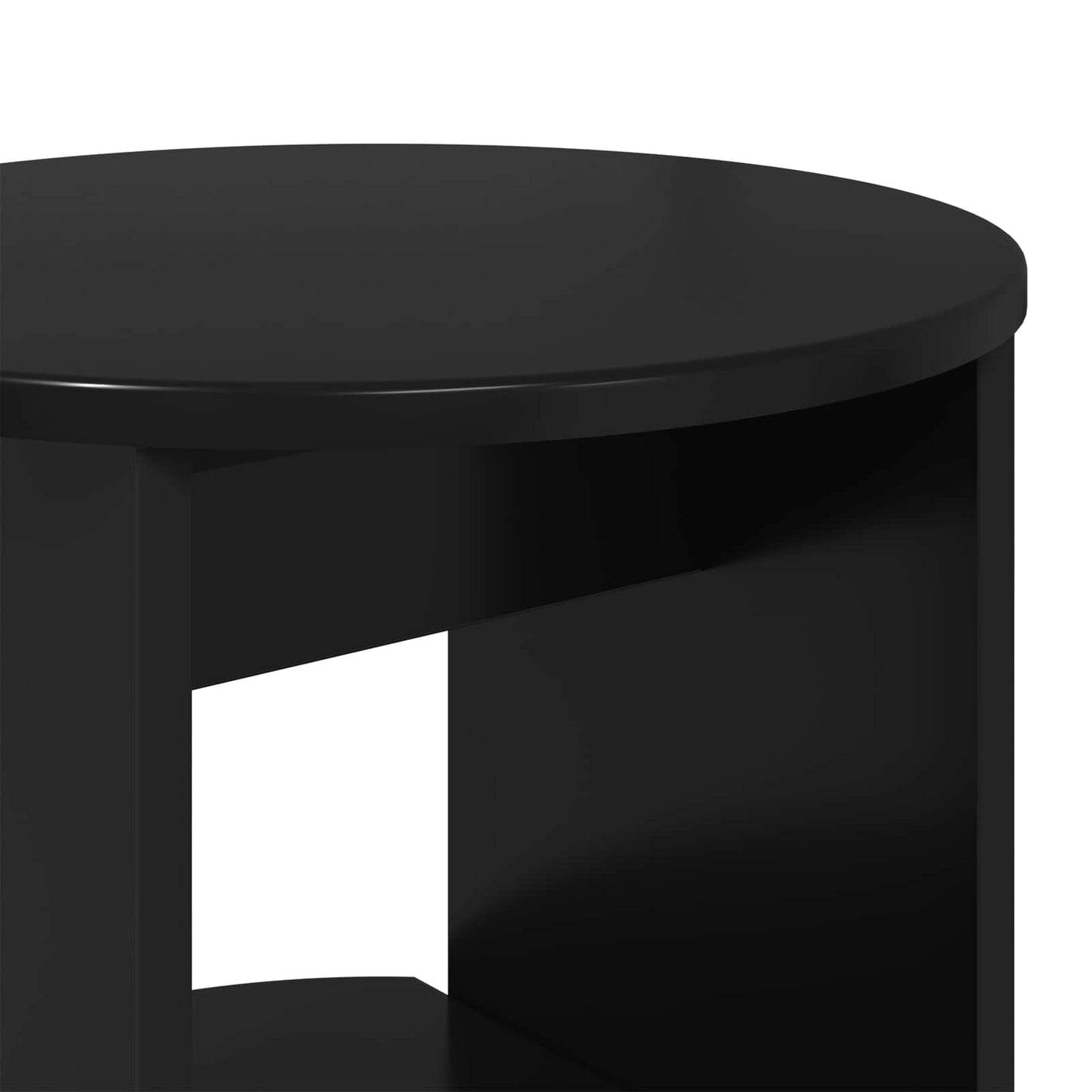 vidaXL Βοηθητικό ντουλάπι Μαύρο 40 x 40 x 100 cm
