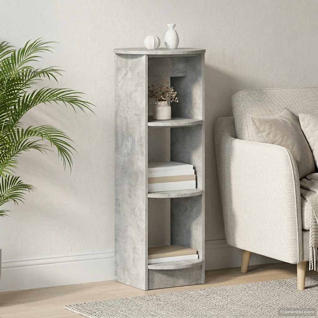 vidaXL Βοηθητικό ντουλάπι Σκυρόχρωμο Γκρι 40 x 40 x 100 cm