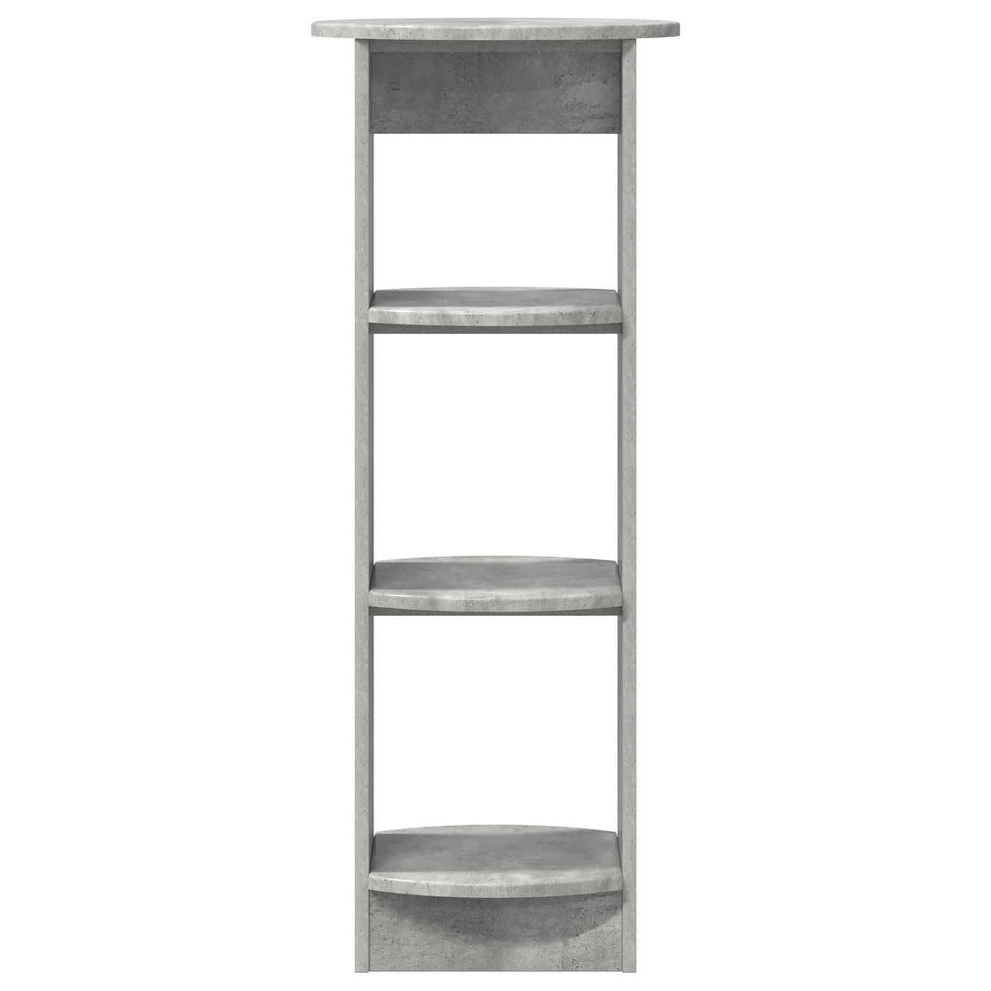vidaXL Βοηθητικό ντουλάπι Σκυρόχρωμο Γκρι 40 x 40 x 100 cm