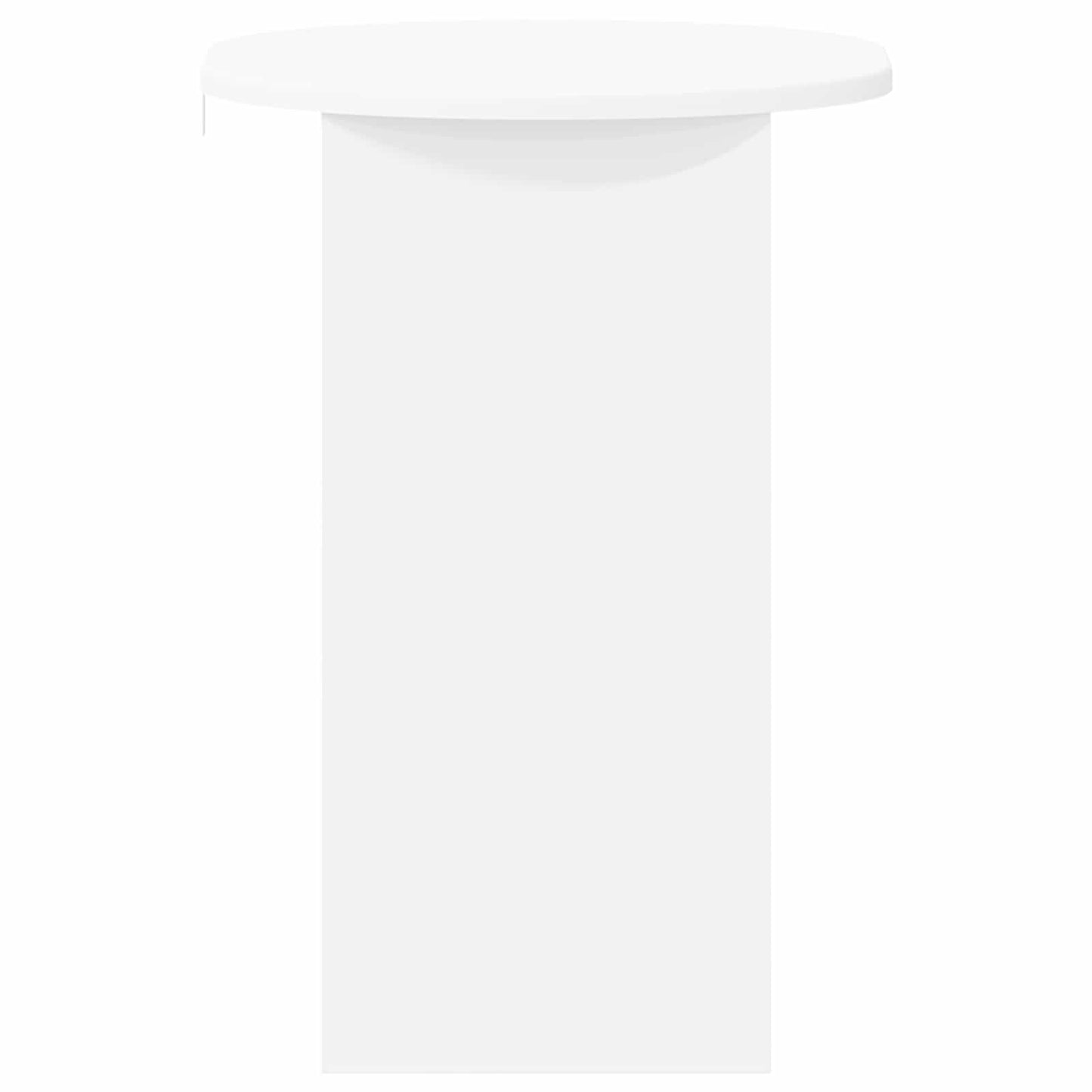 vidaXL Τραπεζάκι Πλευράς Λευκό 50 x 39,5 x 55 εκ Επεξεργασμένο Ξύλο