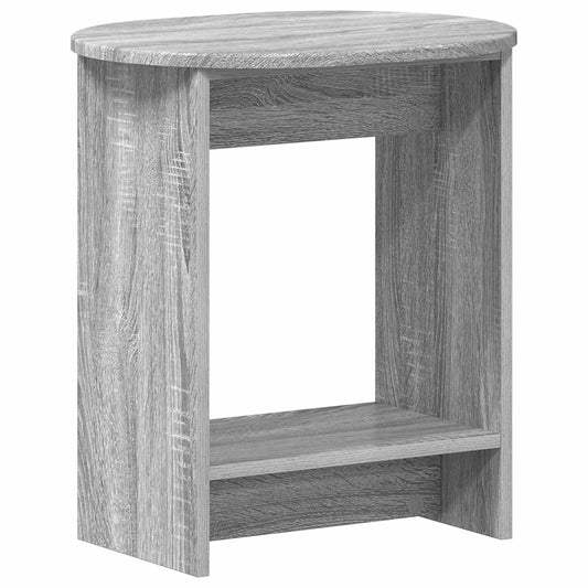 vidaXL Τραπεζάκι Πλευράς Γκρι Sonoma 50 x 39,5 x 55 εκ