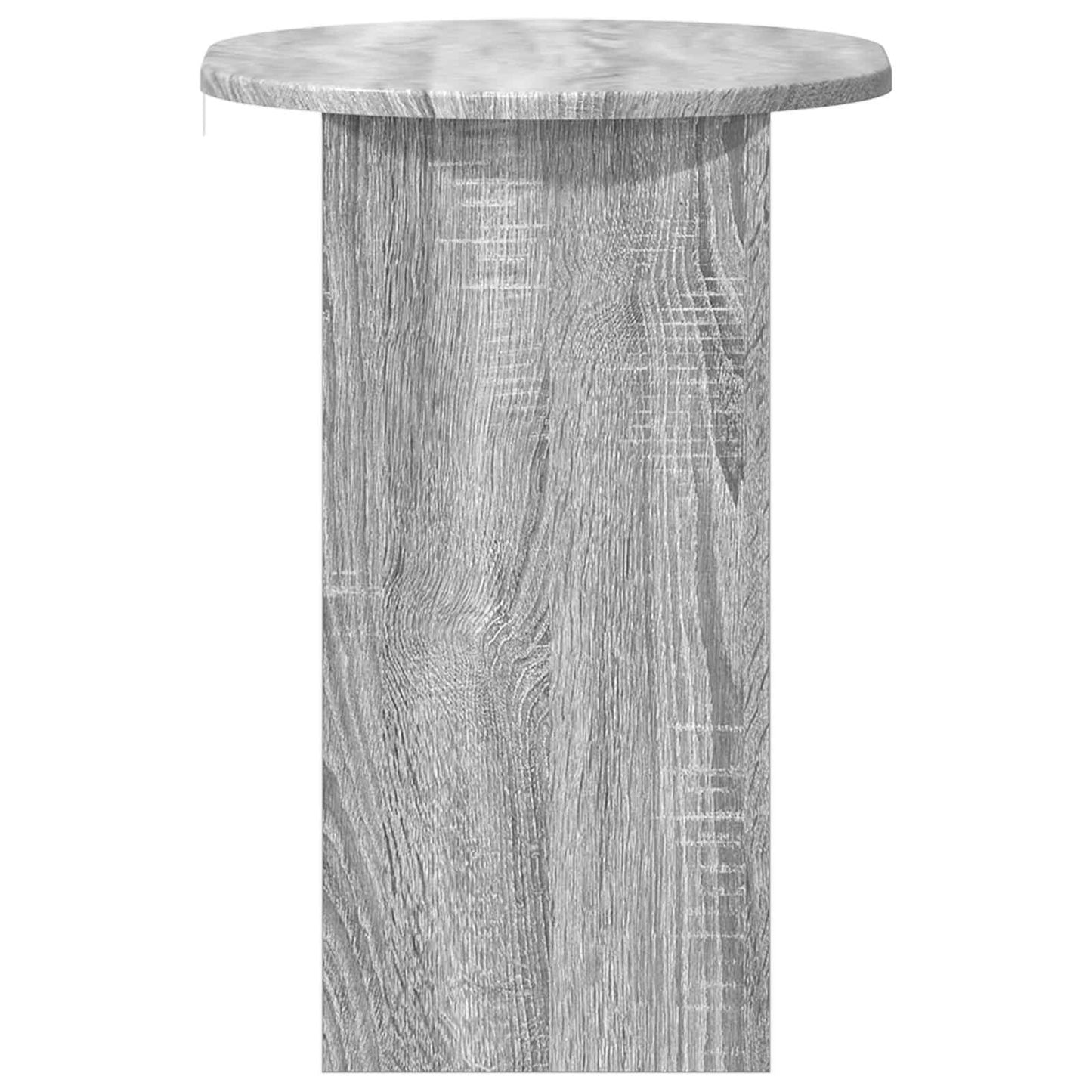 vidaXL Τραπεζάκι Πλευράς Γκρι Sonoma 50 x 39,5 x 55 εκ
