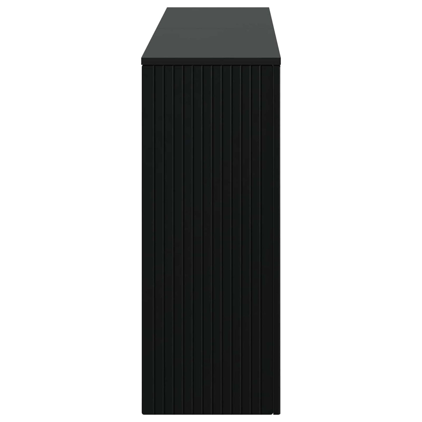 vidaXL Τραπέζι κονσόλας Μαύρο 155 x 29 x 74 εκ.