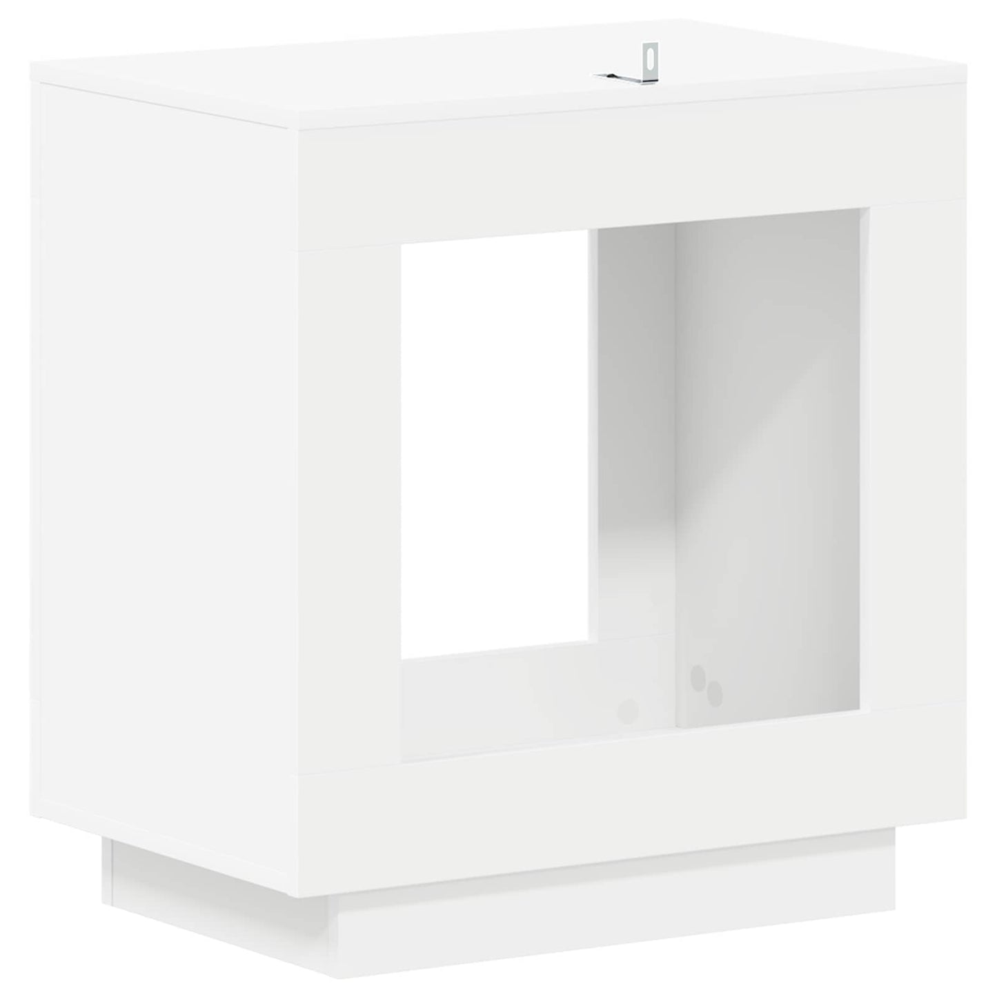 vidaXL Τραπεζάκι Πλευράς Λευκό 60 x 40 x 65 εκ. Επεξεργασμένο Ξύλο
