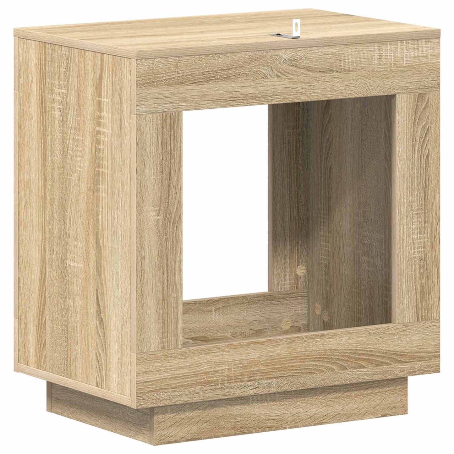 vidaXL Τραπεζάκι Πλευράς Sonoma Δρυς 60 x 40 x 65 εκ.