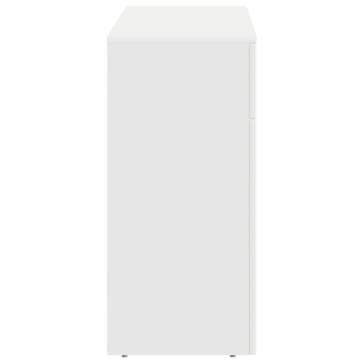 vidaXL Τραπεζάκι σαλονιού Λευκό 102 x 35 x 75 εκ Επεξεργασμένο Ξύλο