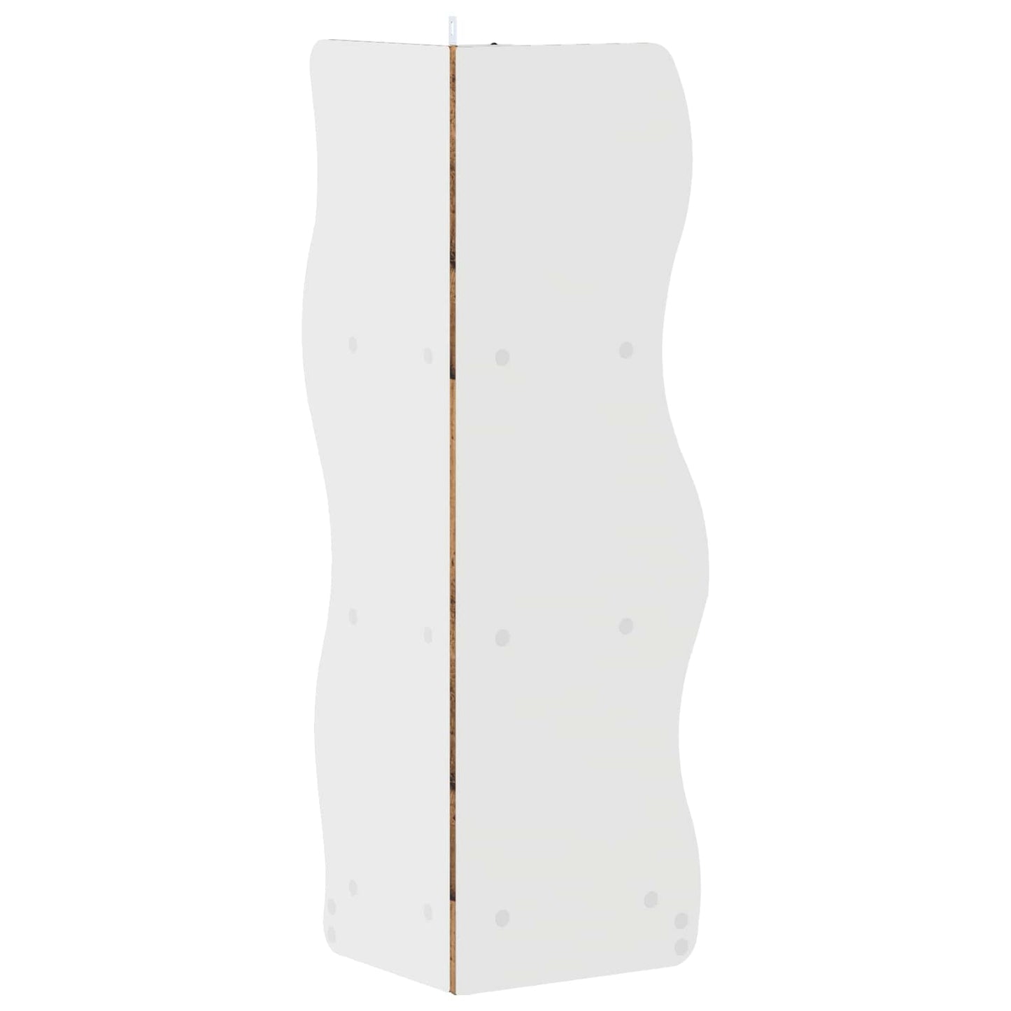 vidaXL Γωνιακό ράφι με ράφι Παλαιωμένο ξύλο 34 x 33 x 102 εκ