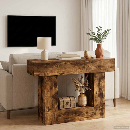 vidaXL Καπνιστή Δρυς 101 x 30 x 74 εκ
