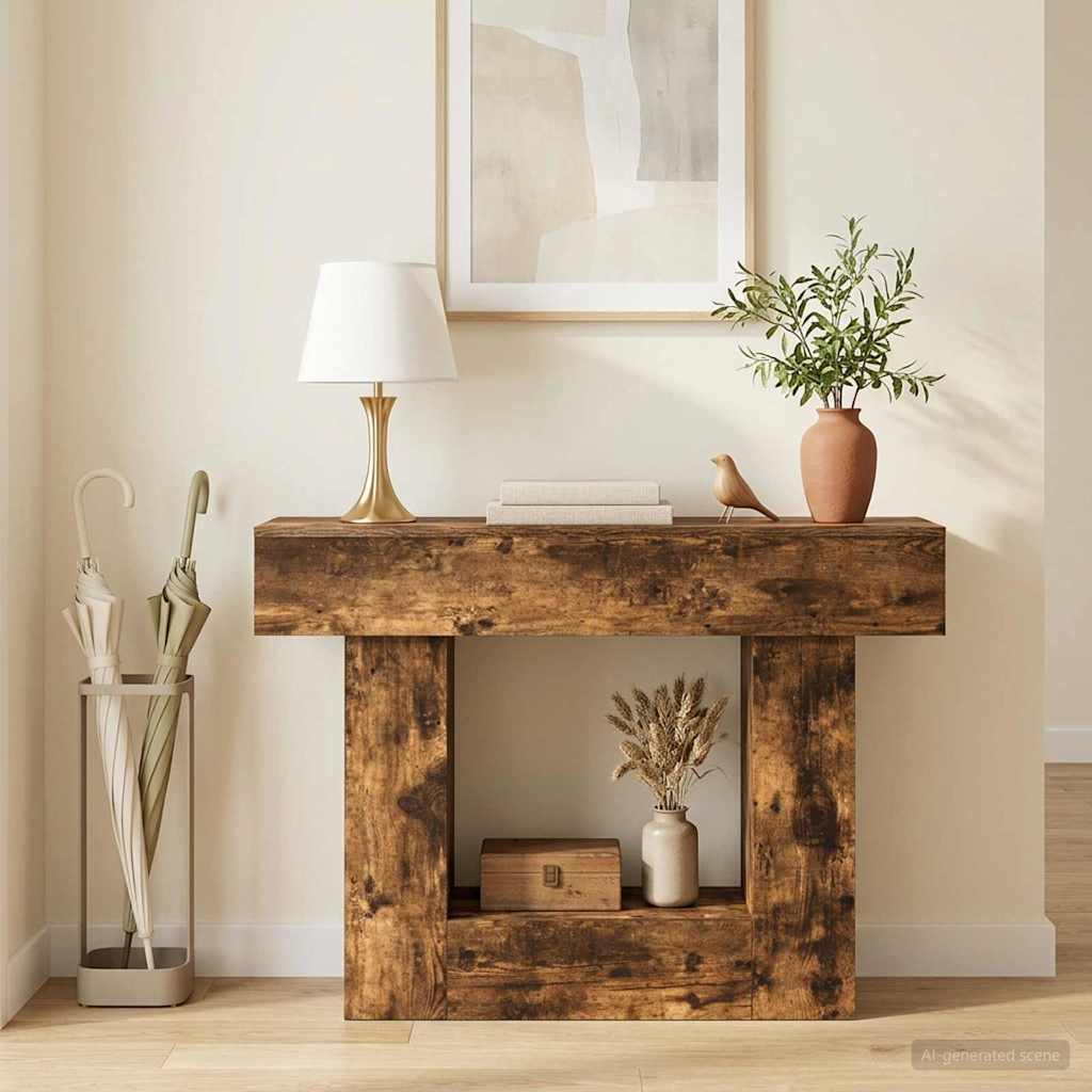vidaXL Καπνιστή Δρυς 101 x 30 x 74 εκ