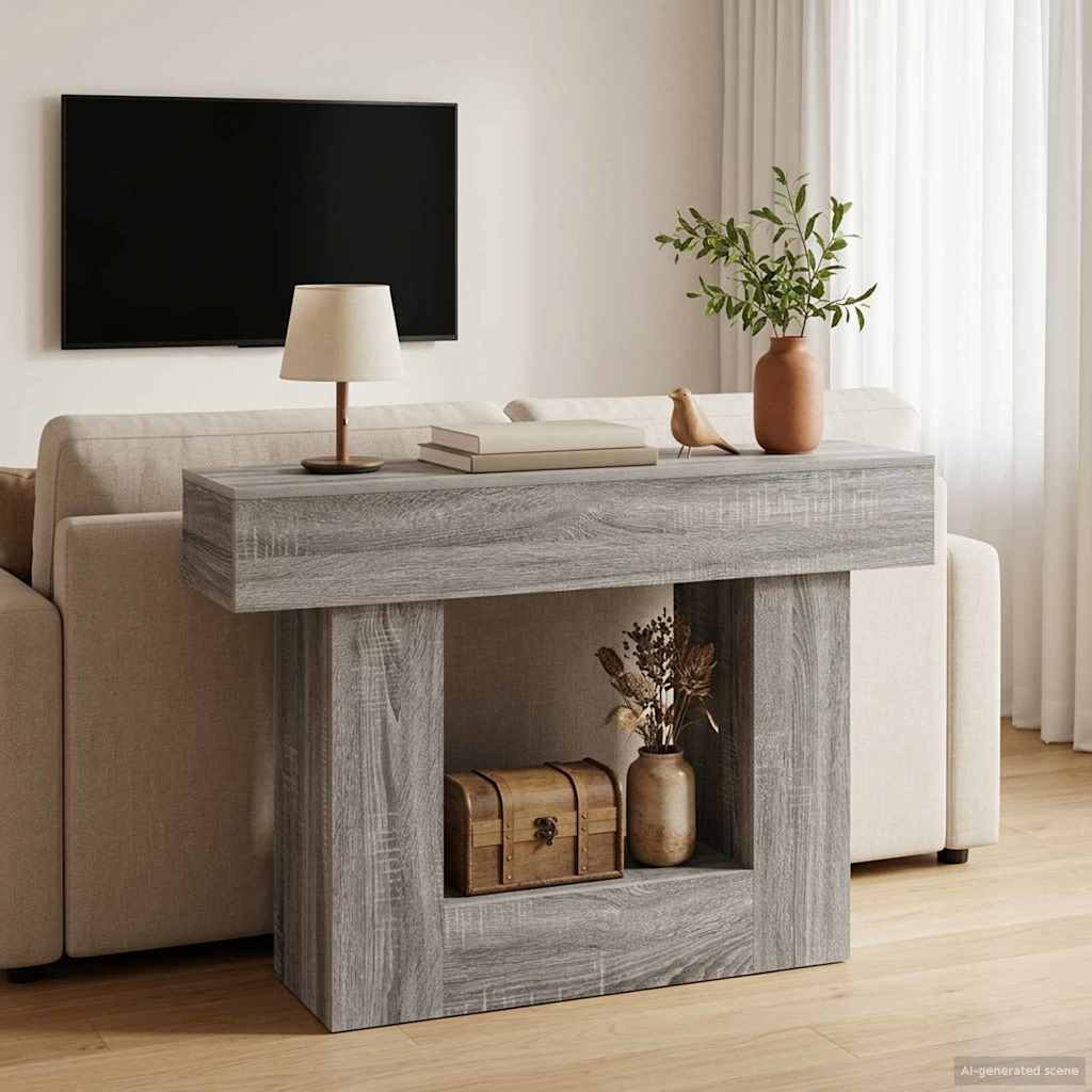 vidaXL Γκρι Σονομά 101 x 30 x 74 εκ